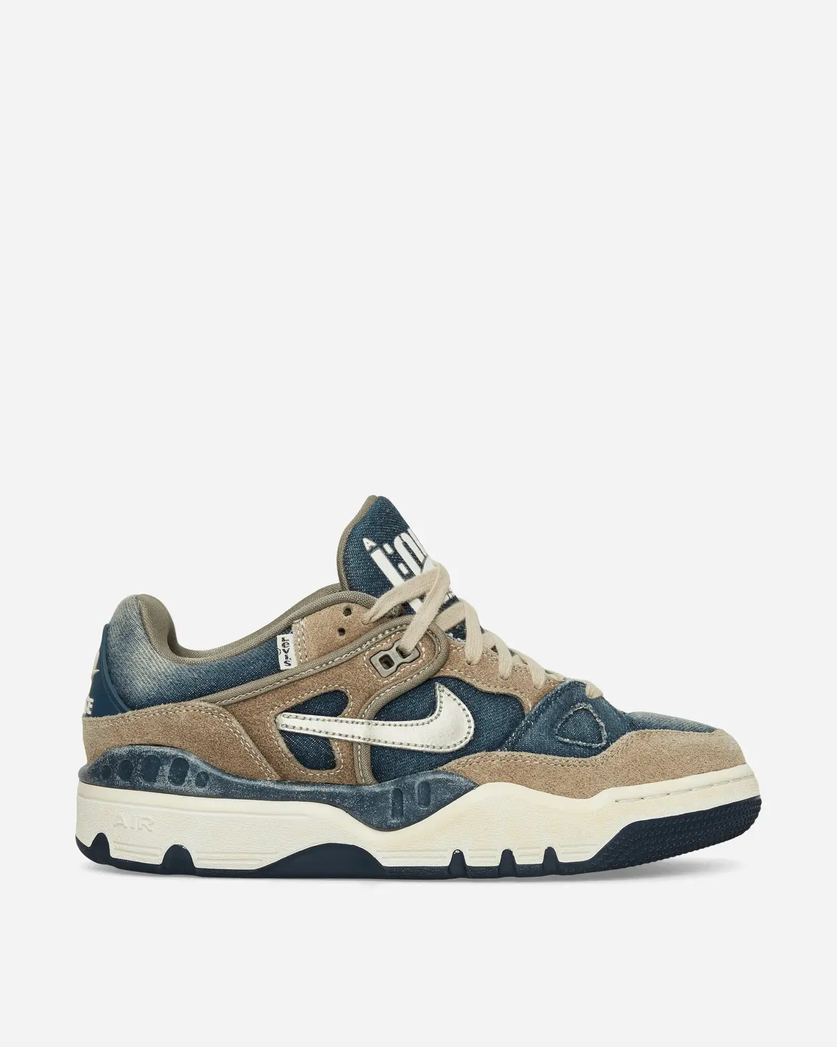 Levi’S X Nigo Air Force 3 Low Sneakers Olive Grey / Metallic Pewter / Navy 1