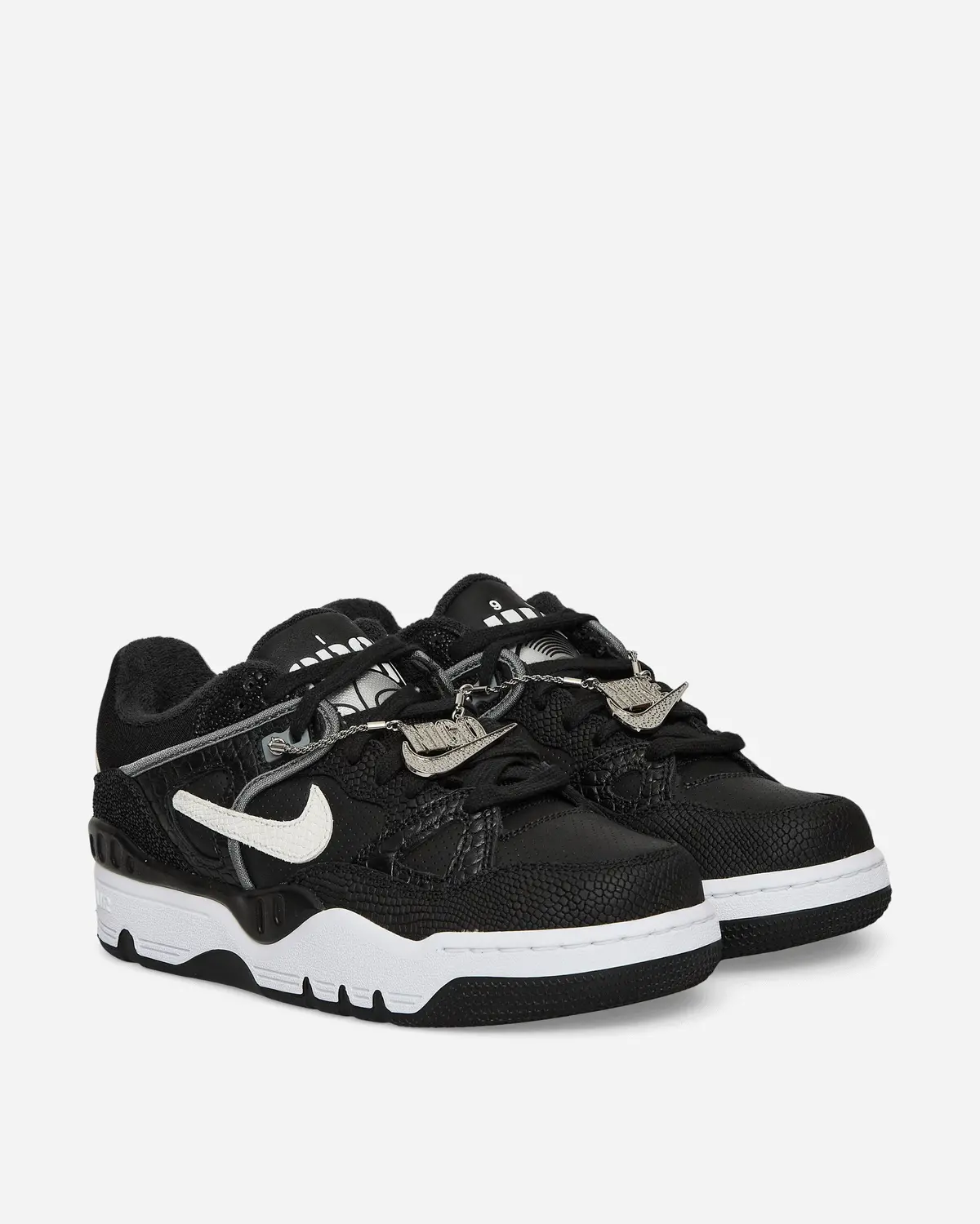Nigo Air Force 3 Low Sneakers Black / White 2
