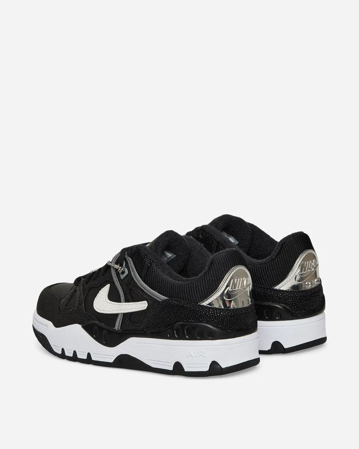 Nigo Air Force 3 Low Sneakers Black / White 4