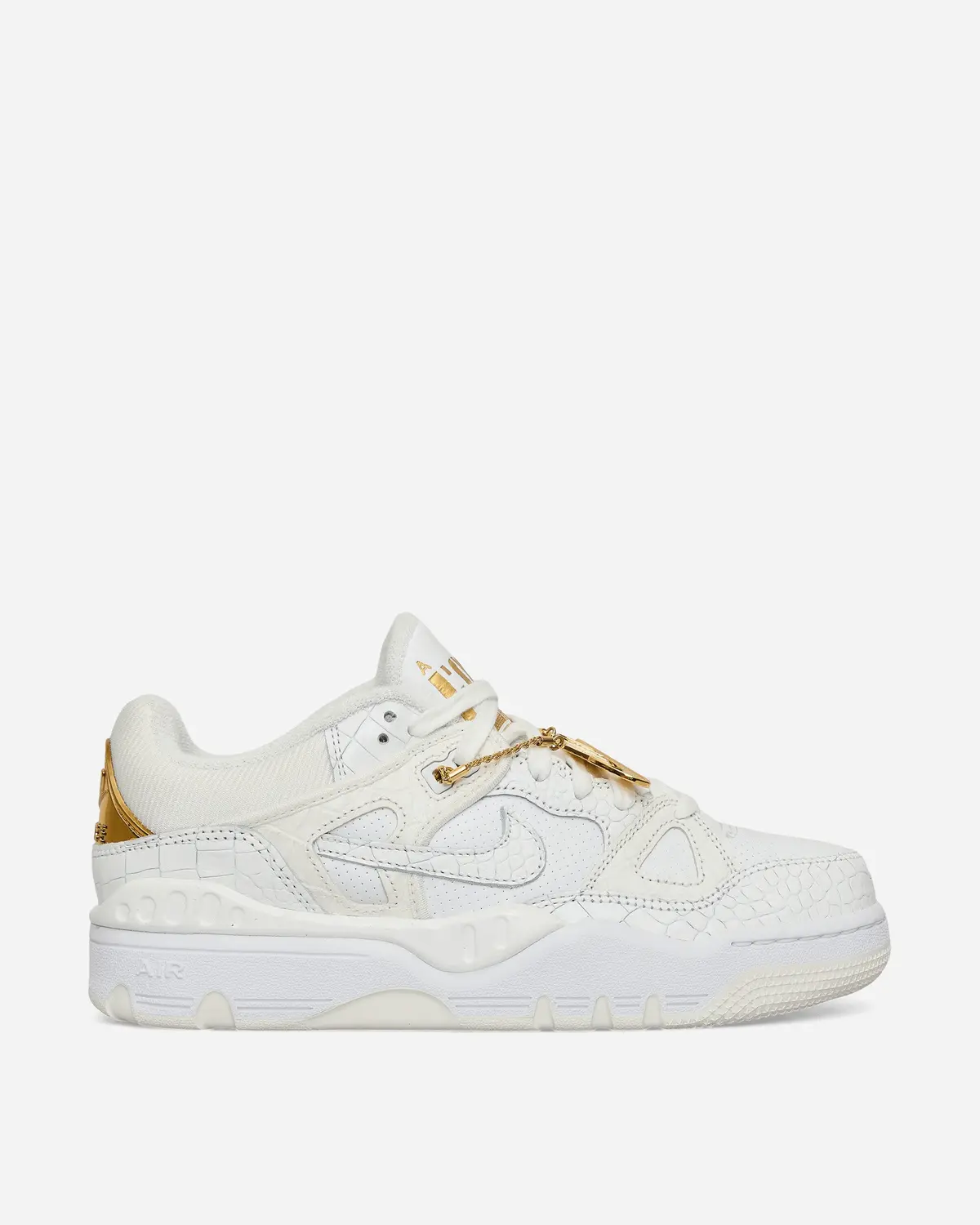Nigo Air Force 3 Low Sneakers White / Metallic Gold 1