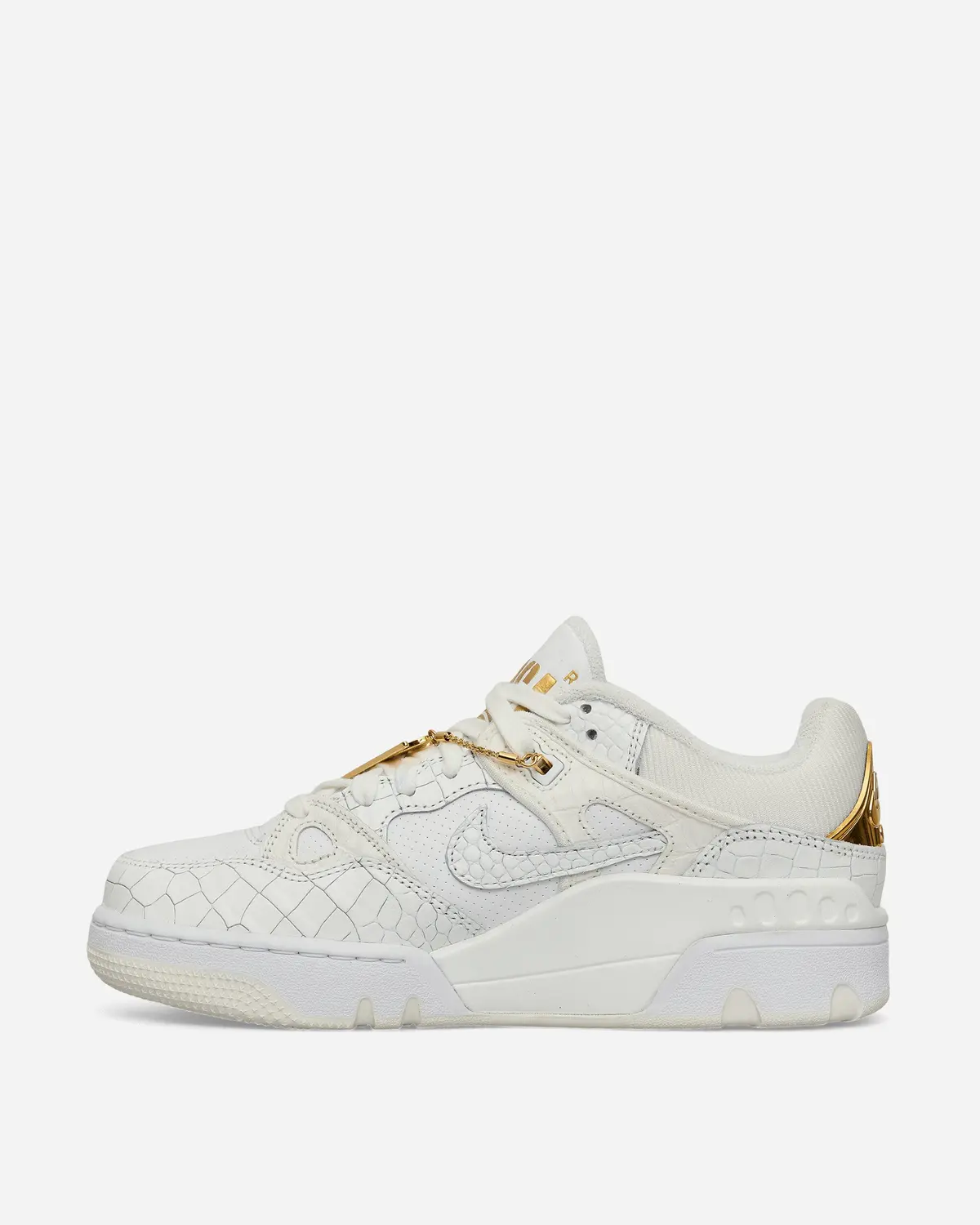 Nigo Air Force 3 Low Sneakers White / Metallic Gold 3