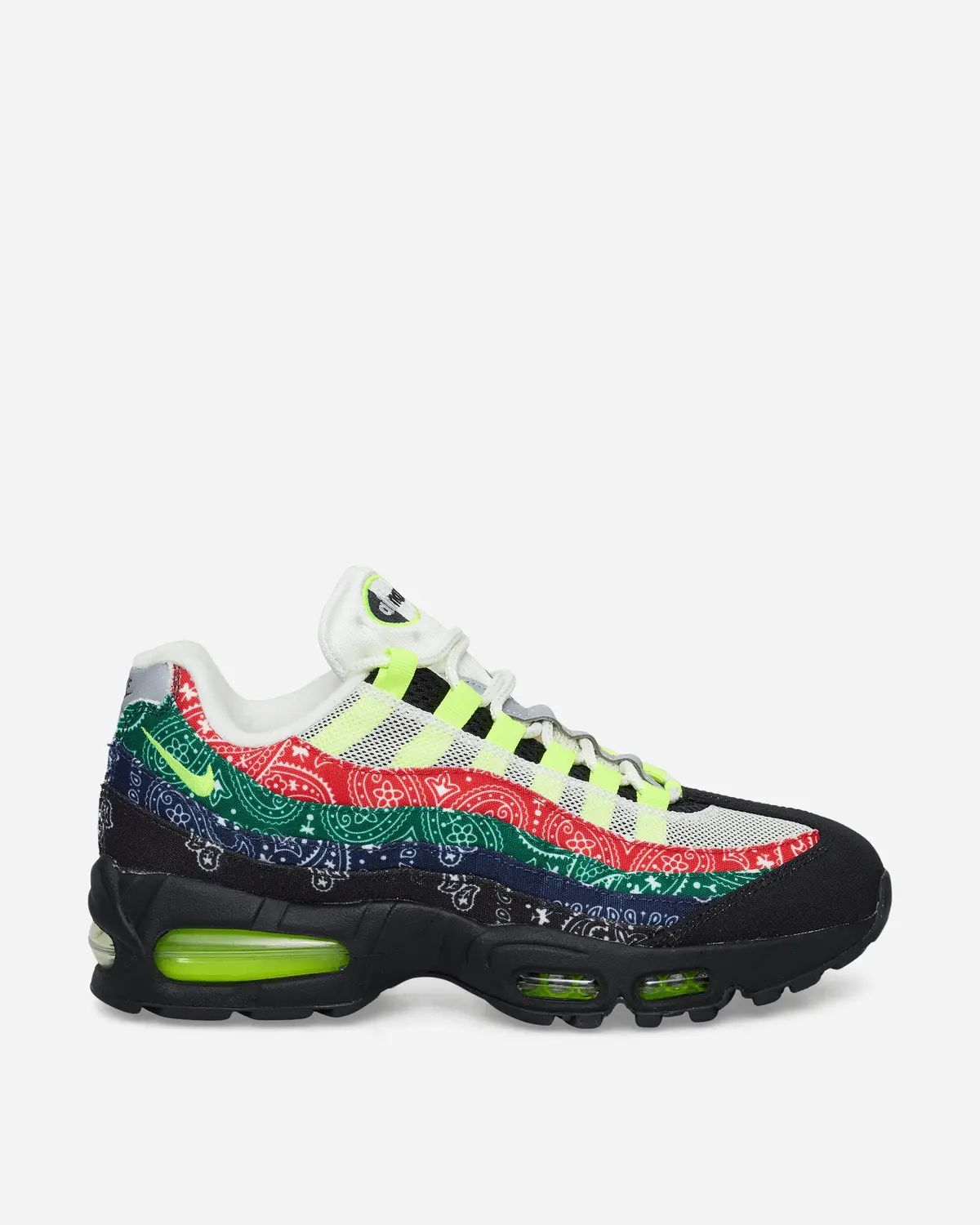 Air Max 95 Big Bubble Sneakers Volt / University Red 1