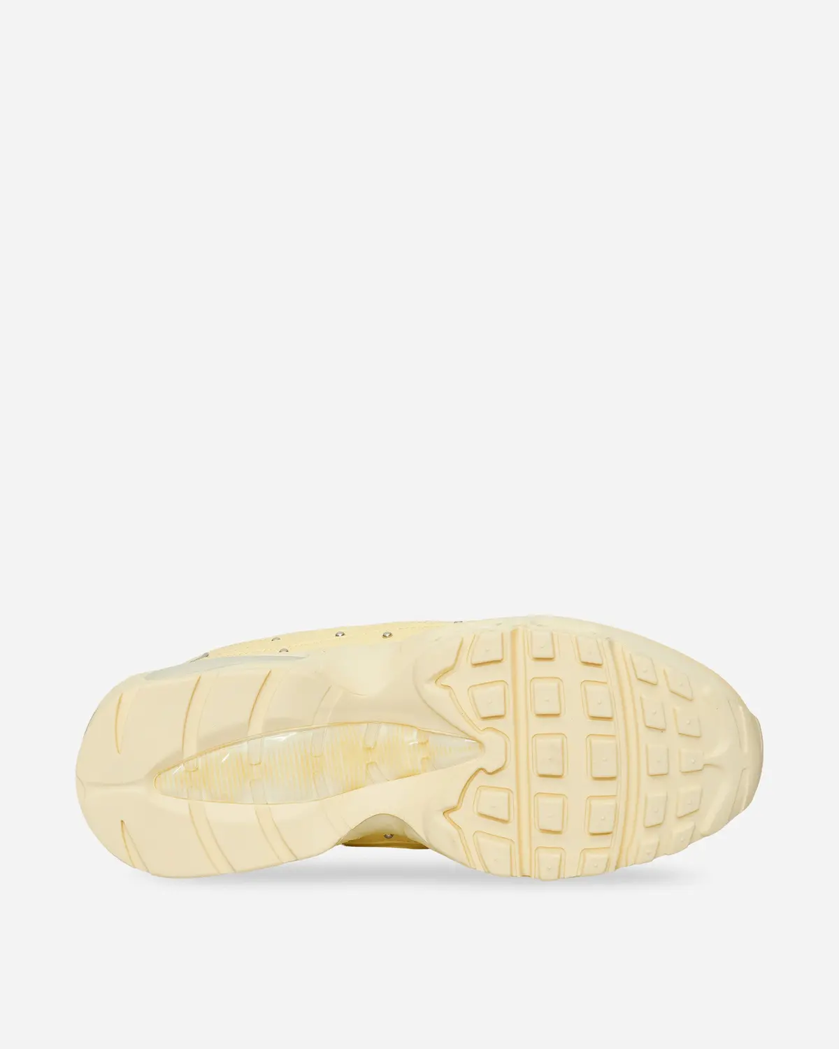Women's Air Max 95 Big Bubble Sneakers Soft Yellow 5