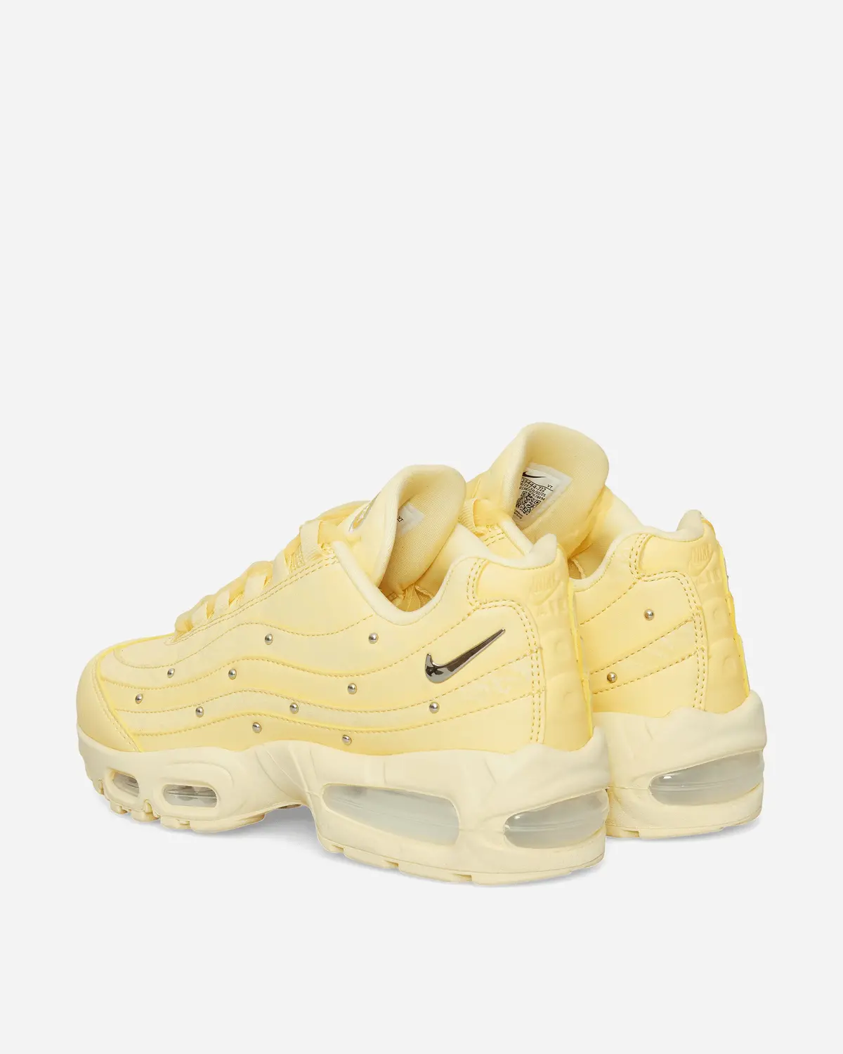 Women's Air Max 95 Big Bubble Sneakers Soft Yellow 4