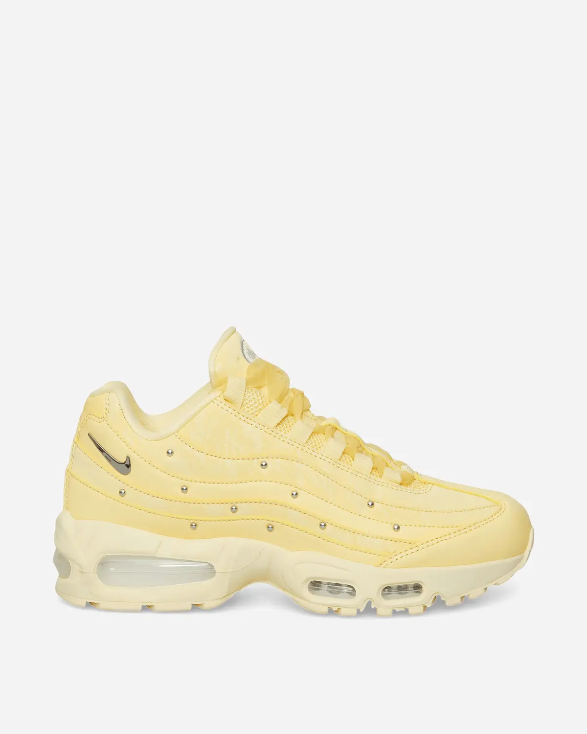 Women's Air Max 95 Big Bubble Sneakers Soft Yellow 1