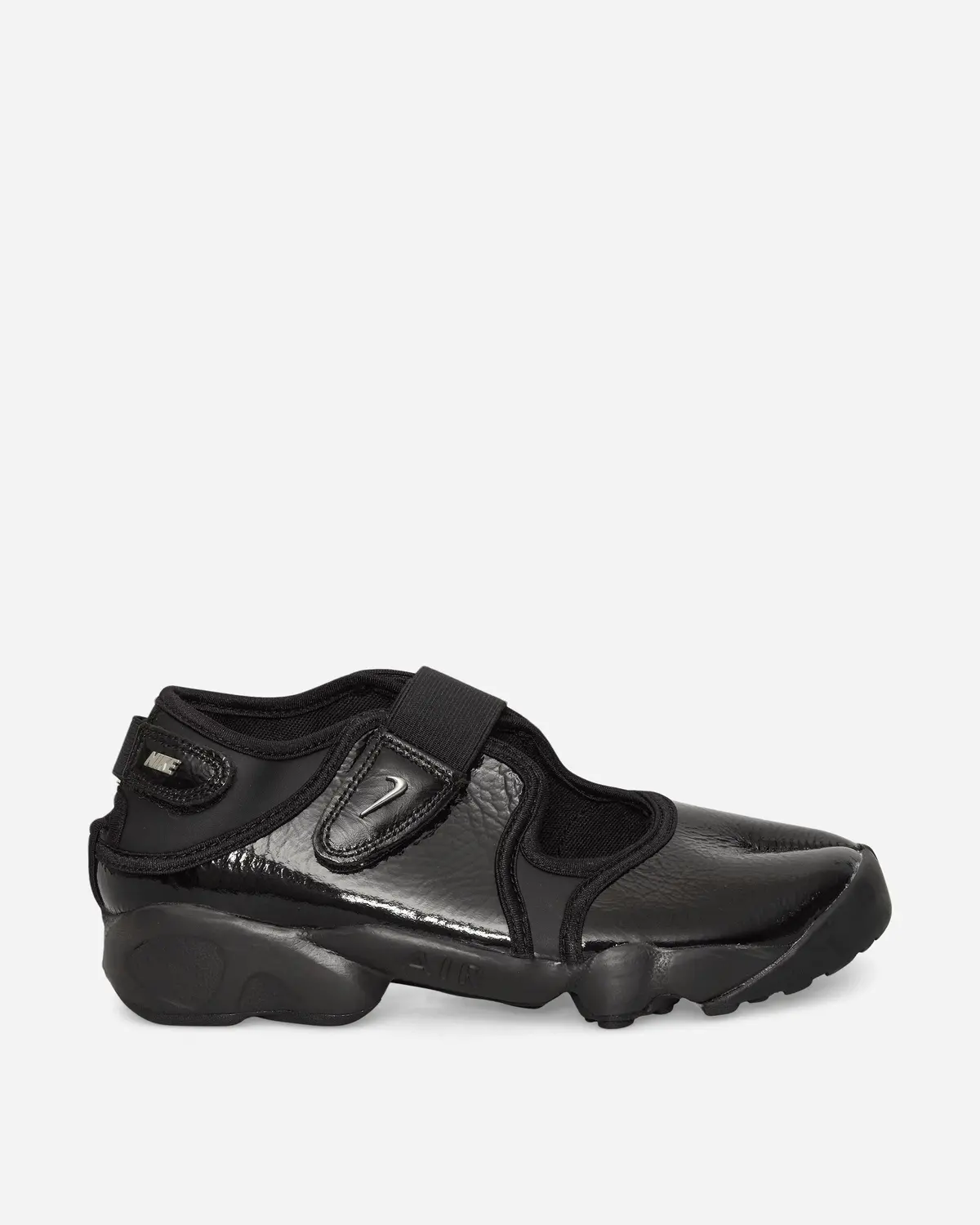 Women's Air Rift Sandals Black / Metallic Silver 1