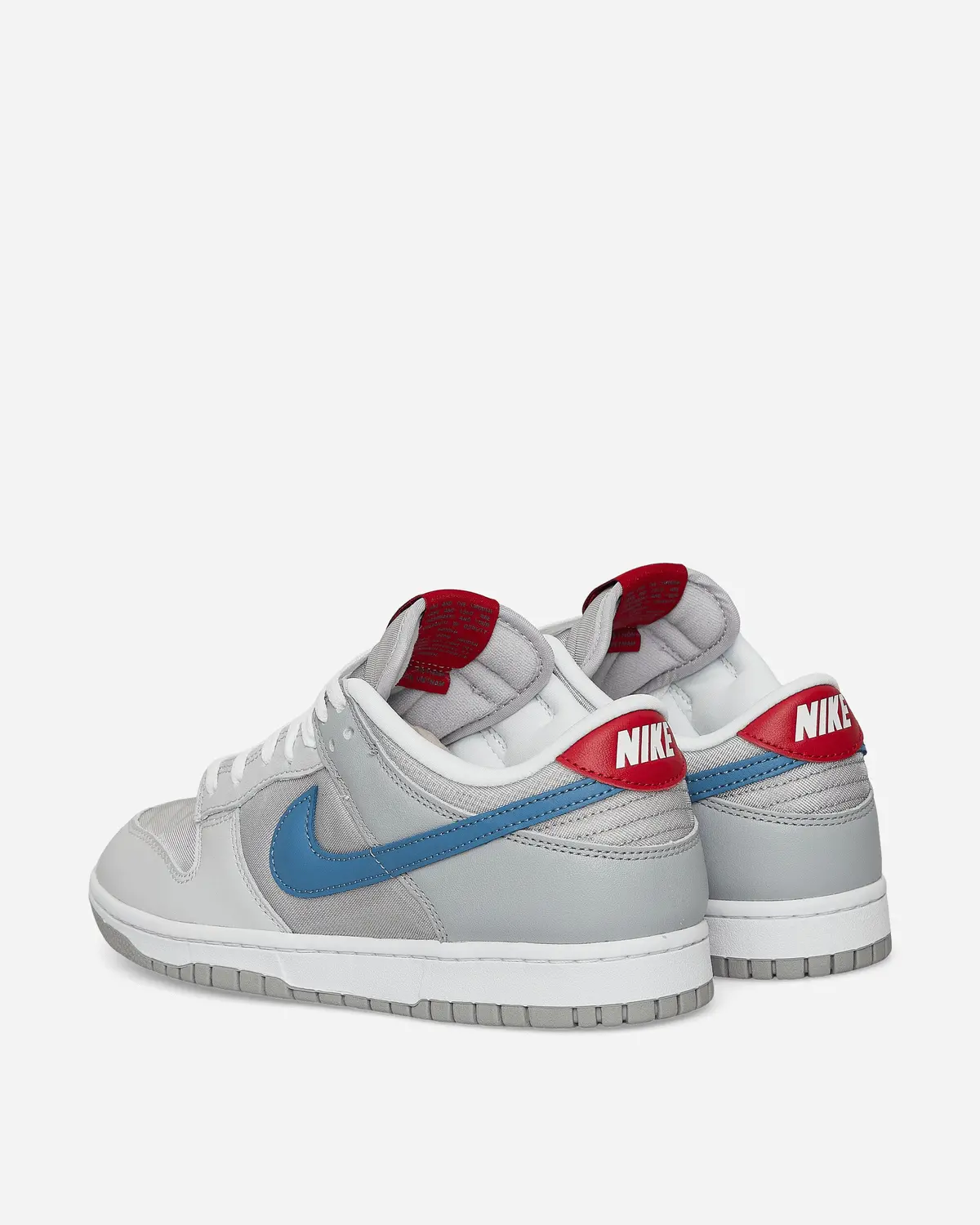 Dunk Low Sneakers Silver Blue 4