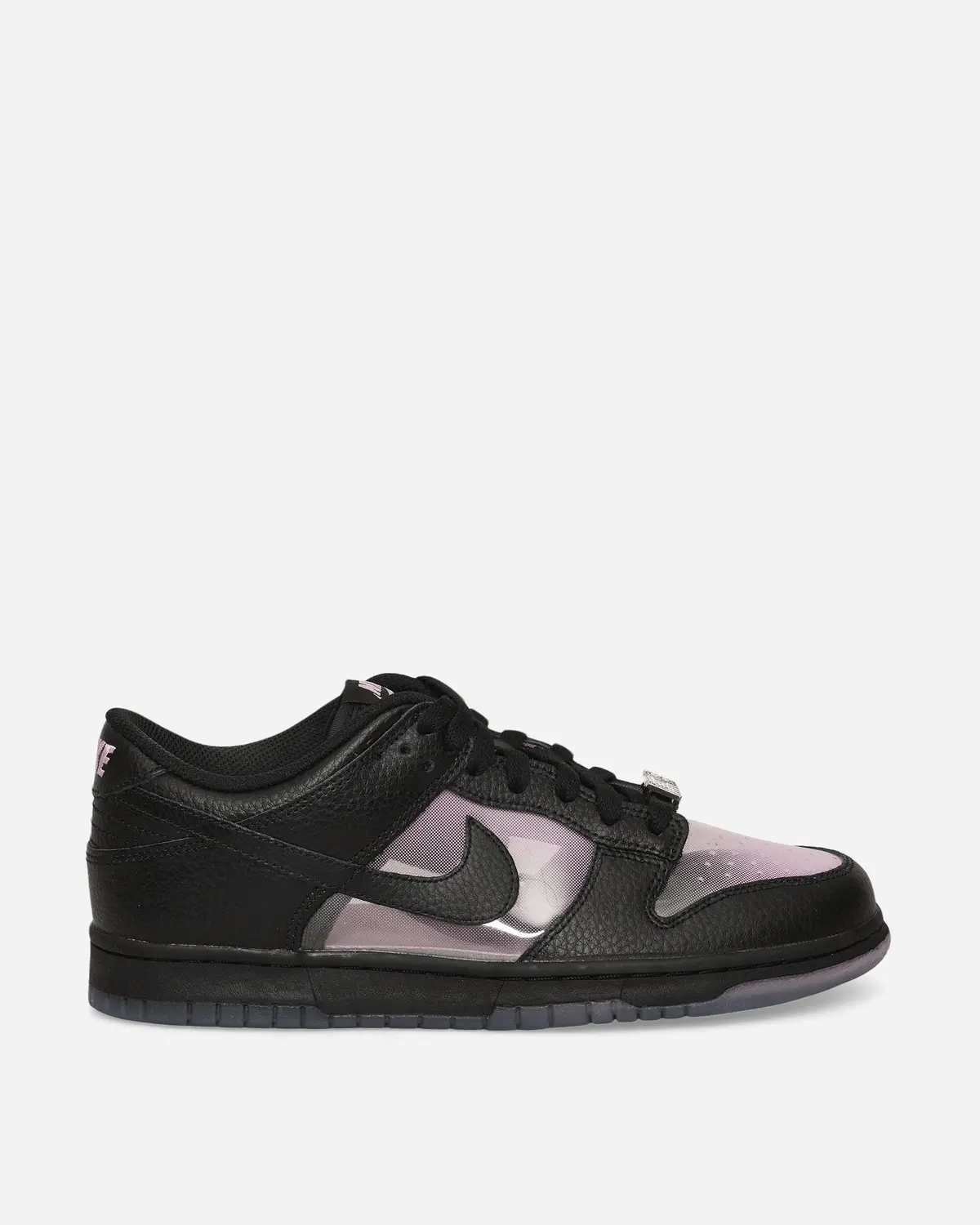 Dunk Low Retro Sneakers Black / Pink Rise 1