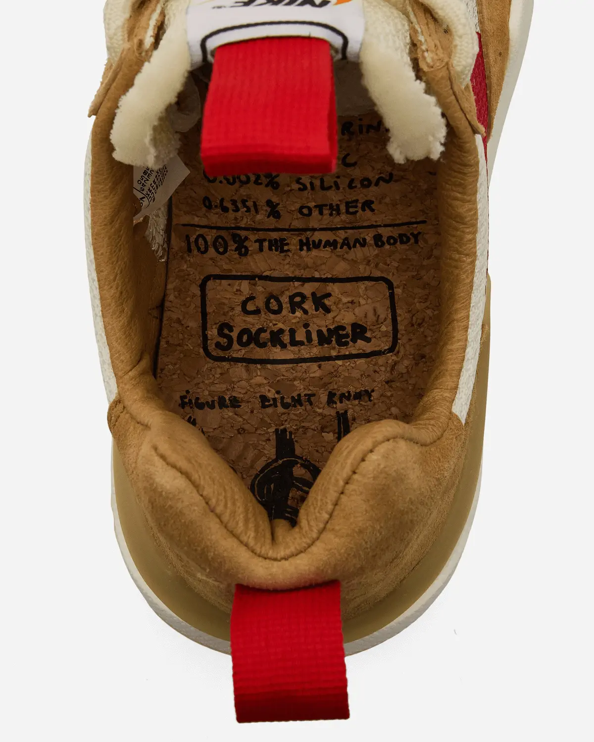 Tom Sachs Mars Yard 3.0 Sneakers Natural / Sport Red / Maple 9