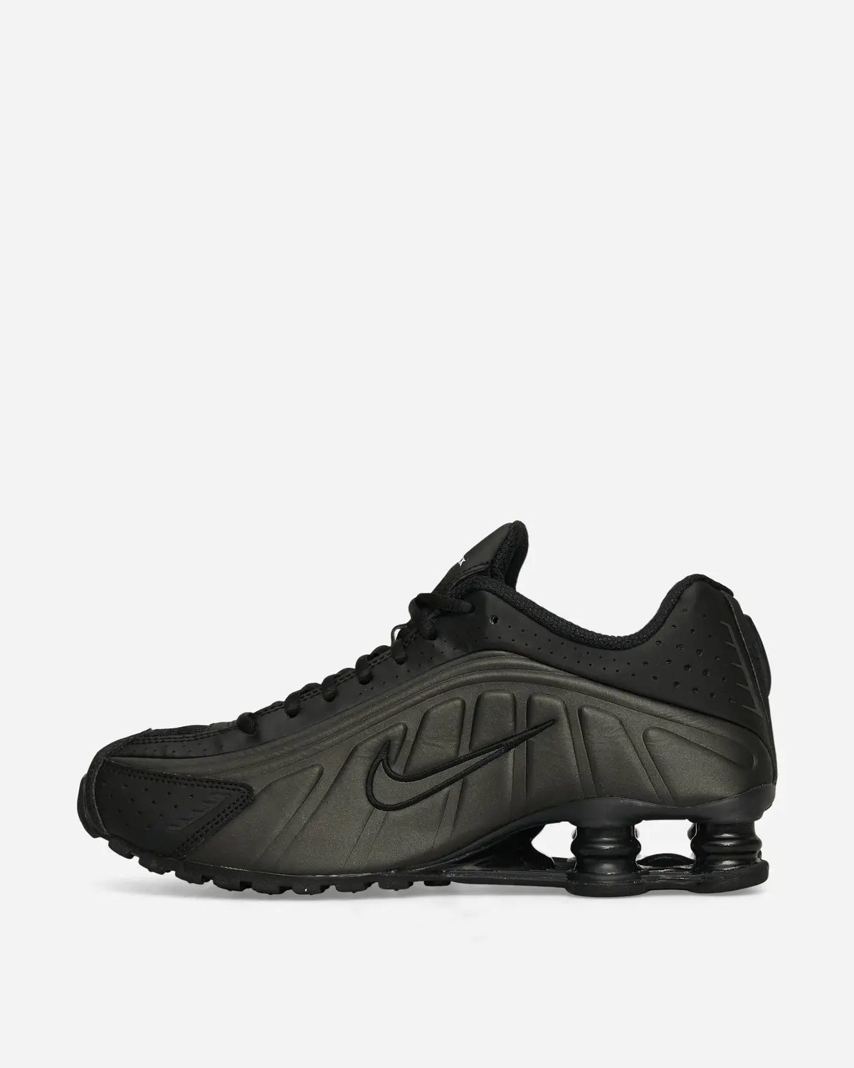 Shox R4 Sneakers Black / Bright Crimson 3