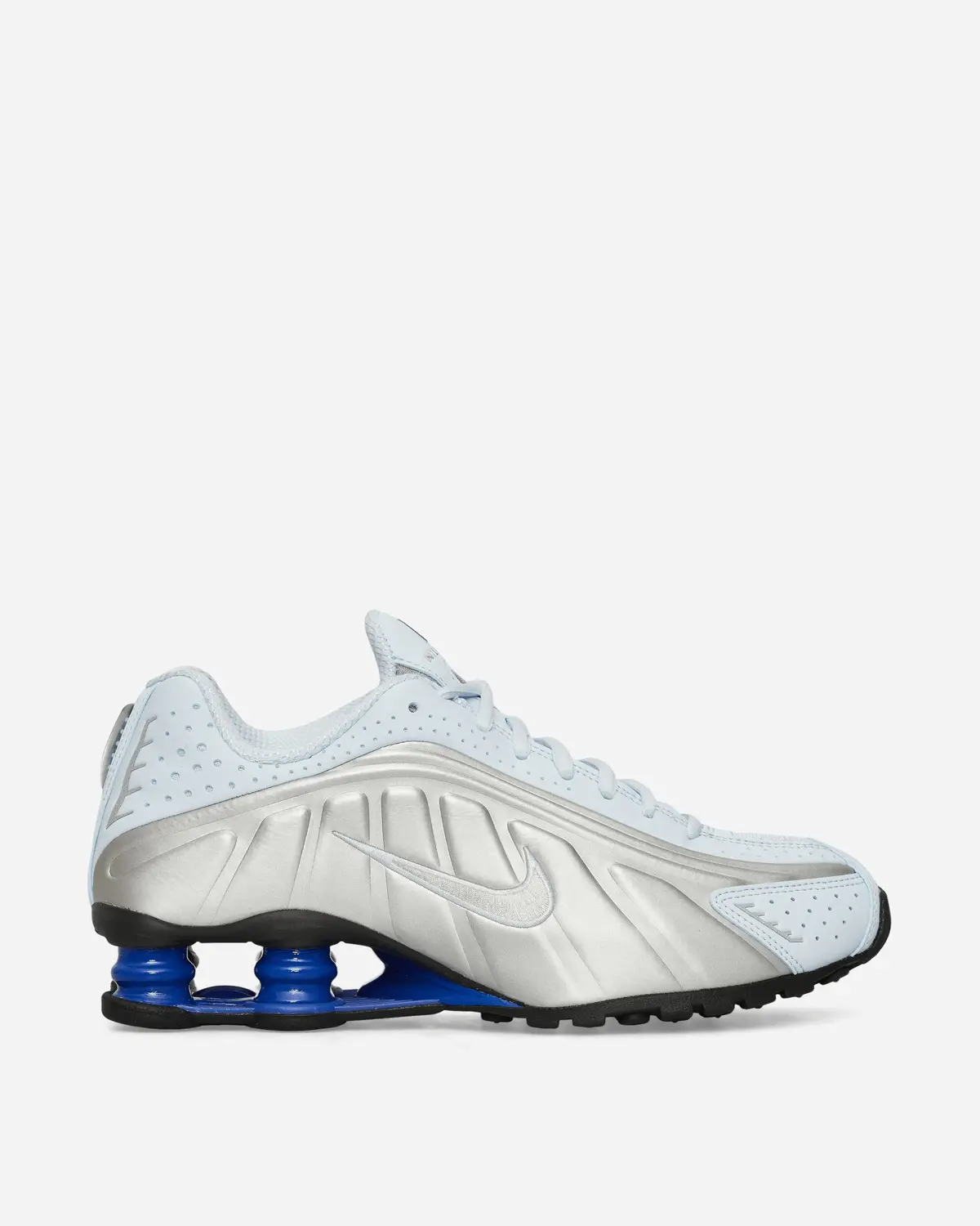 Women's Shox R4 Sneakers Blue Tint / Metallic Silver 1