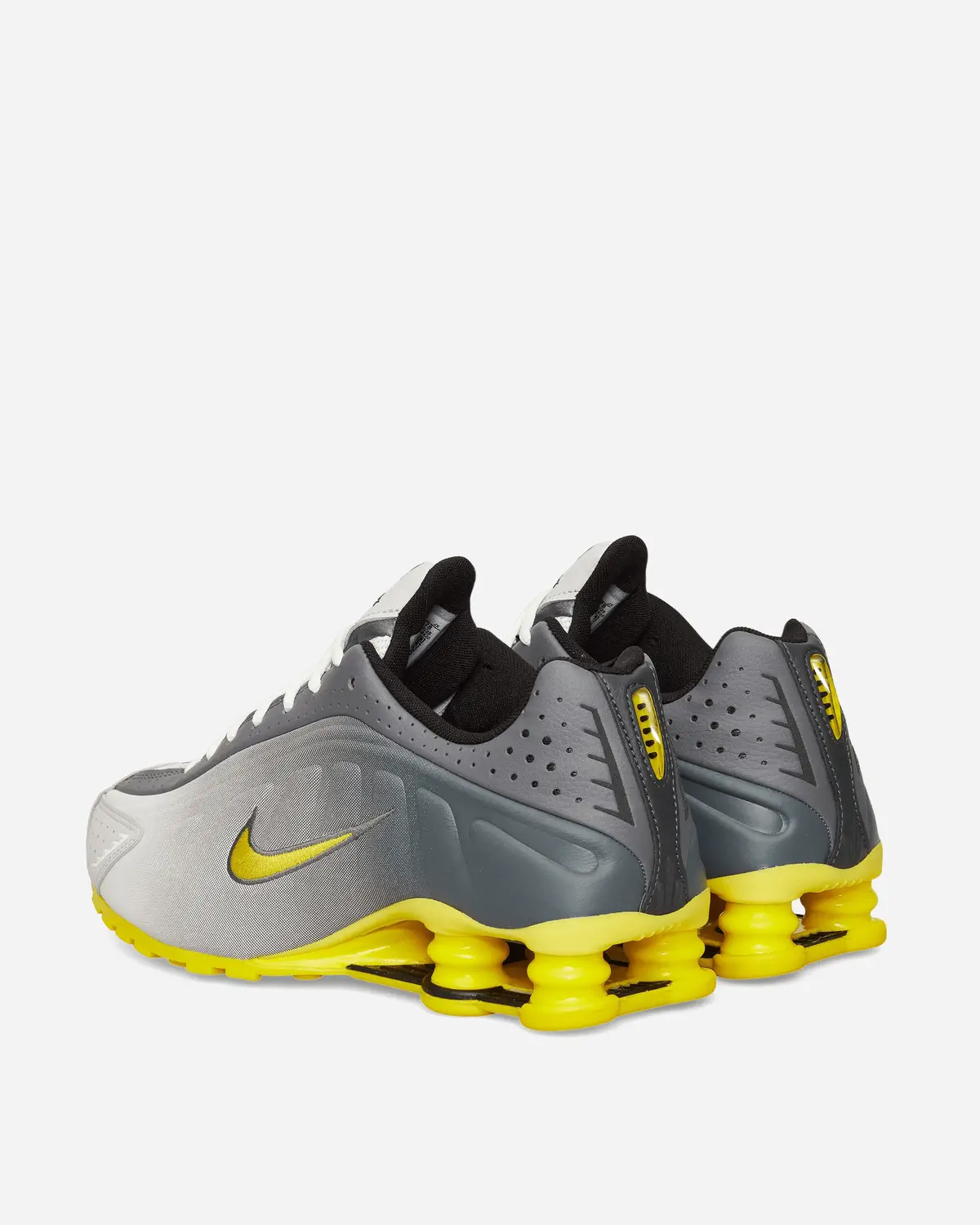 Shox R4 Se Sneakers Vast Grey / Bright Citron 4