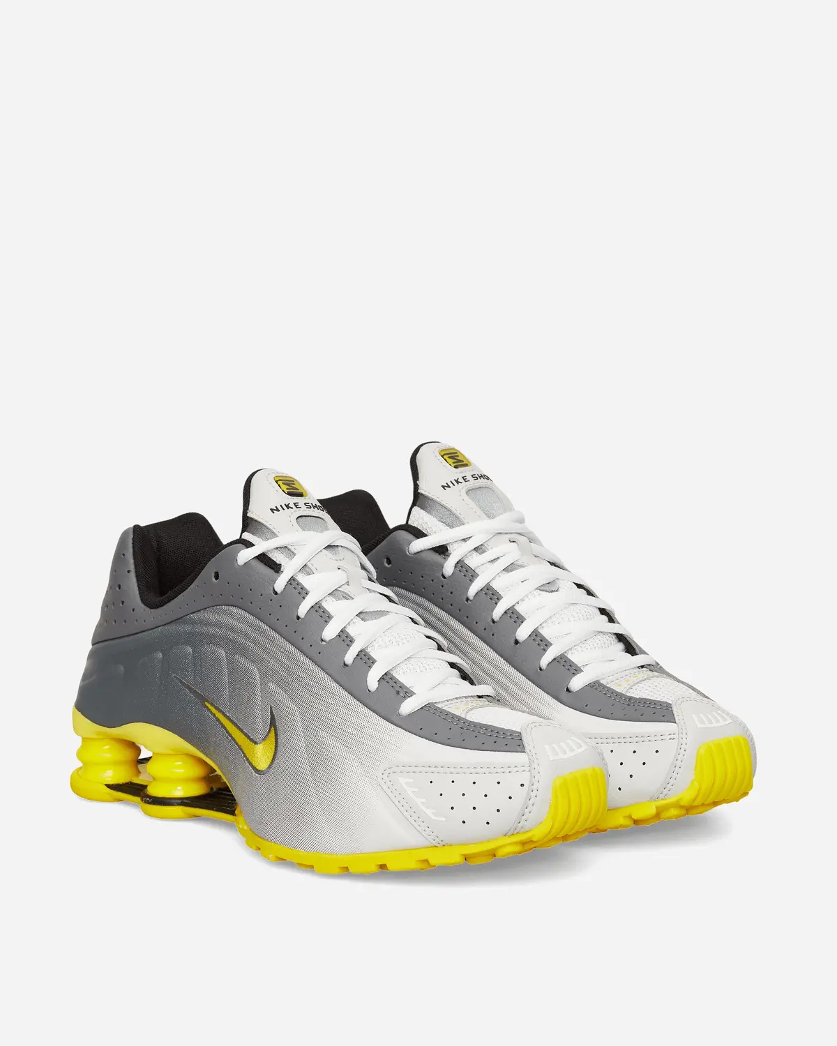 Shox R4 Se Sneakers Vast Grey / Bright Citron 2