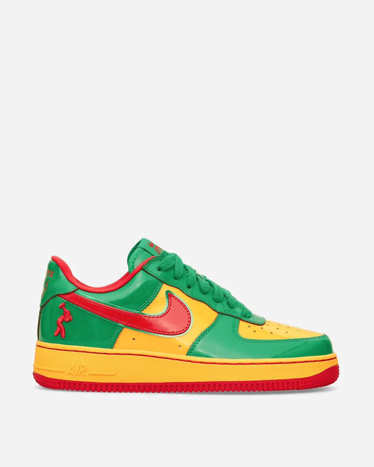 Us Force 1 Sneakers Lucky Green / Mystic Red 1