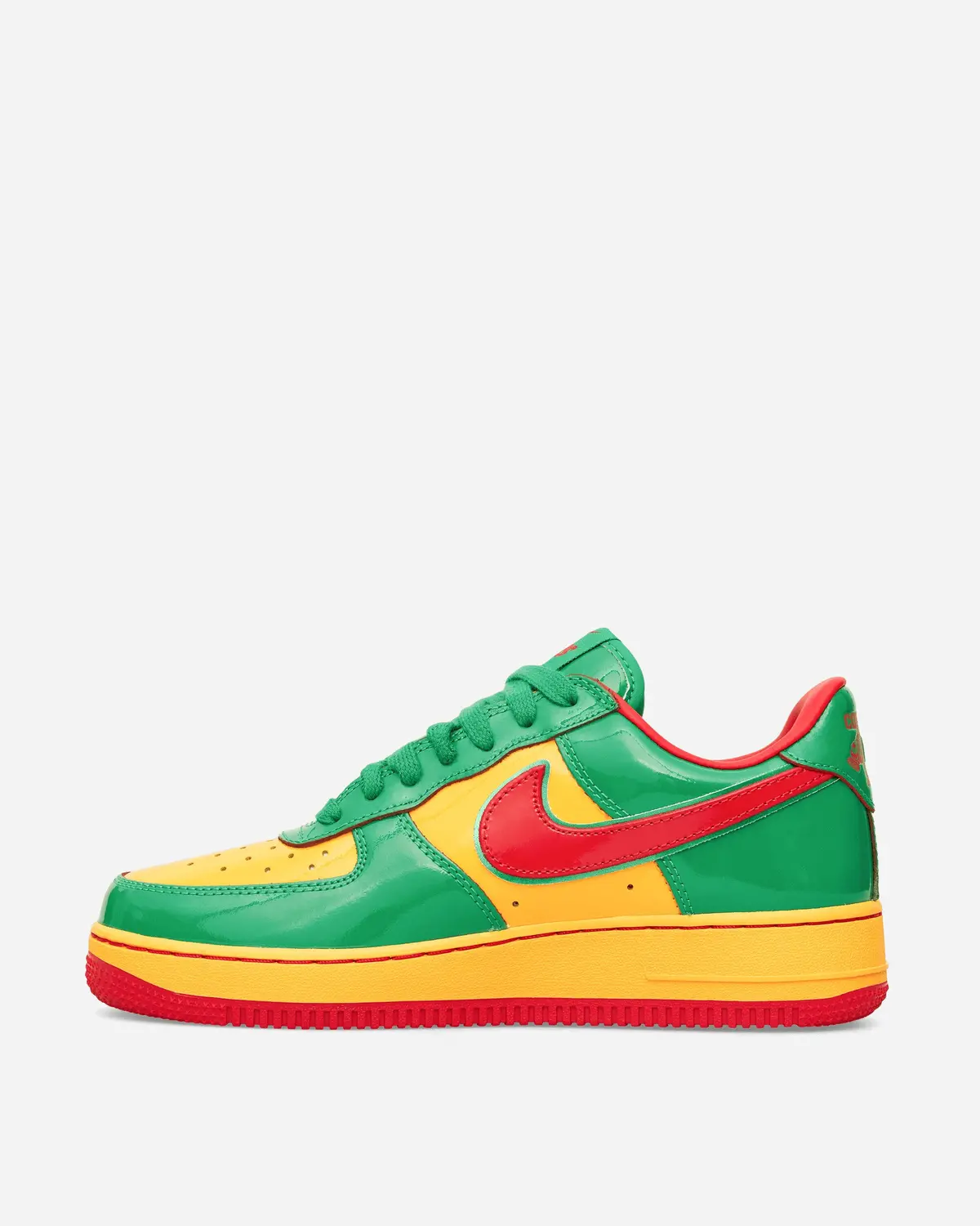 Us Force 1 Sneakers Lucky Green / Mystic Red 3