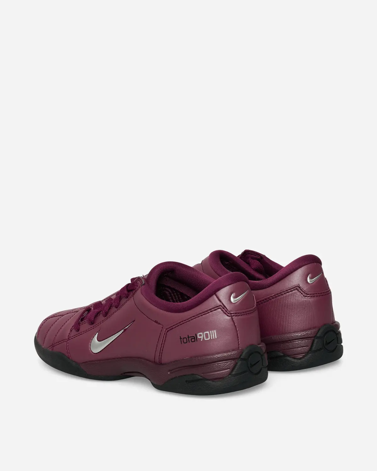 Total 90 Sneakers Bordeaux / Metallic Silver 4