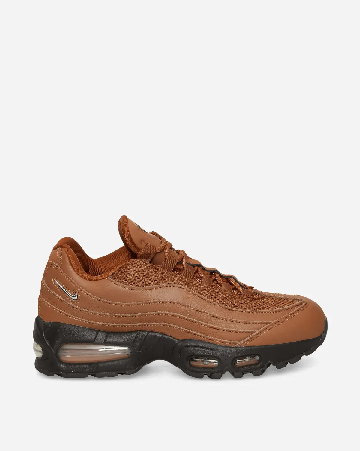 Women's Air Max 95 Sneakers Light British Tan / Flax / Velvet Brown 1