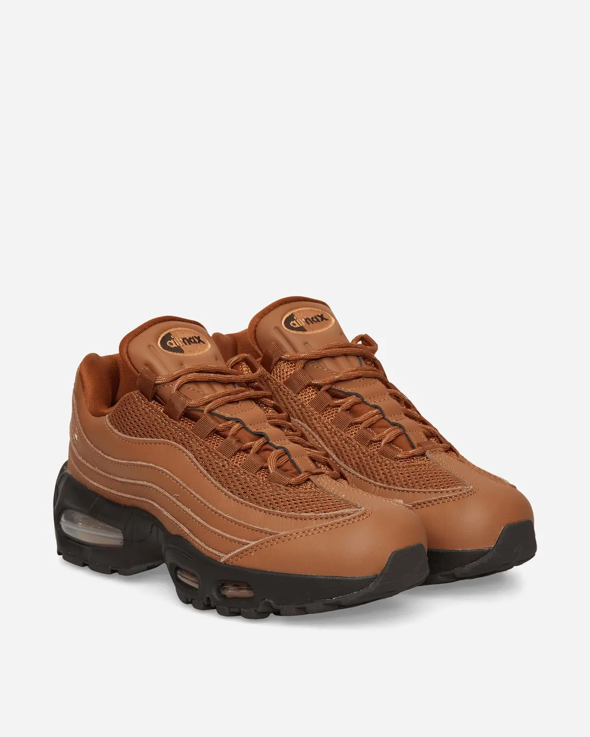 Women's Air Max 95 Sneakers Light British Tan / Flax / Velvet Brown 2