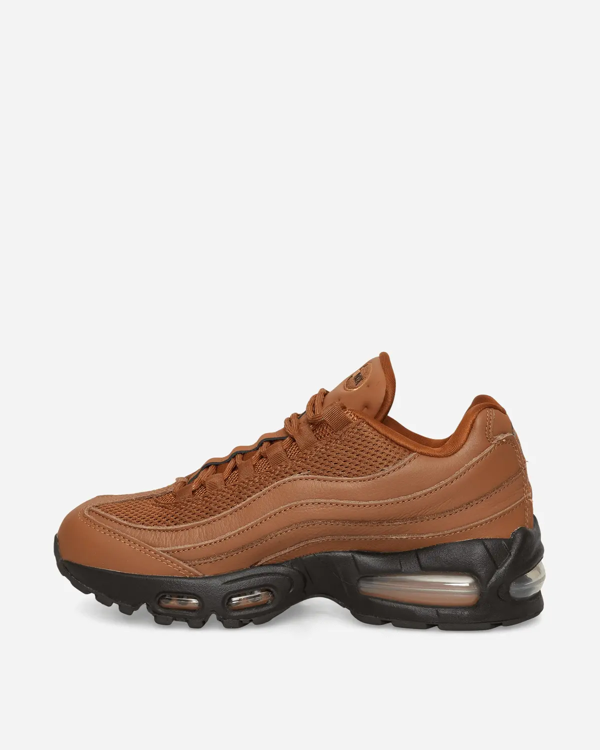 Women's Air Max 95 Sneakers Light British Tan / Flax / Velvet Brown 3