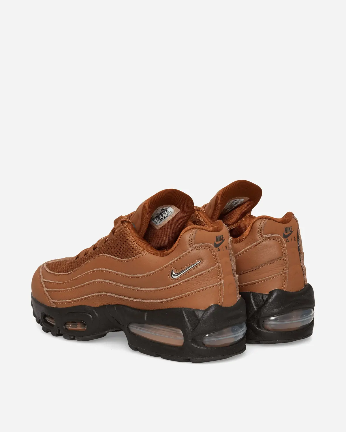 Women's Air Max 95 Sneakers Light British Tan / Flax / Velvet Brown 4