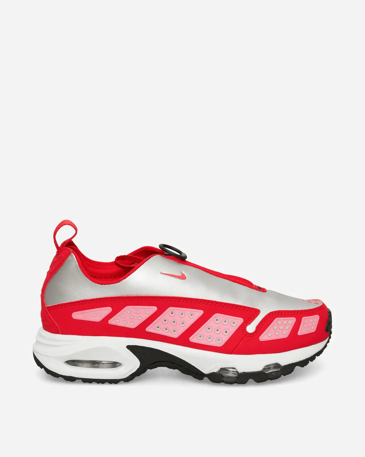 Women's Air Max Sndr Sneakers Silver / Fusion Red 1