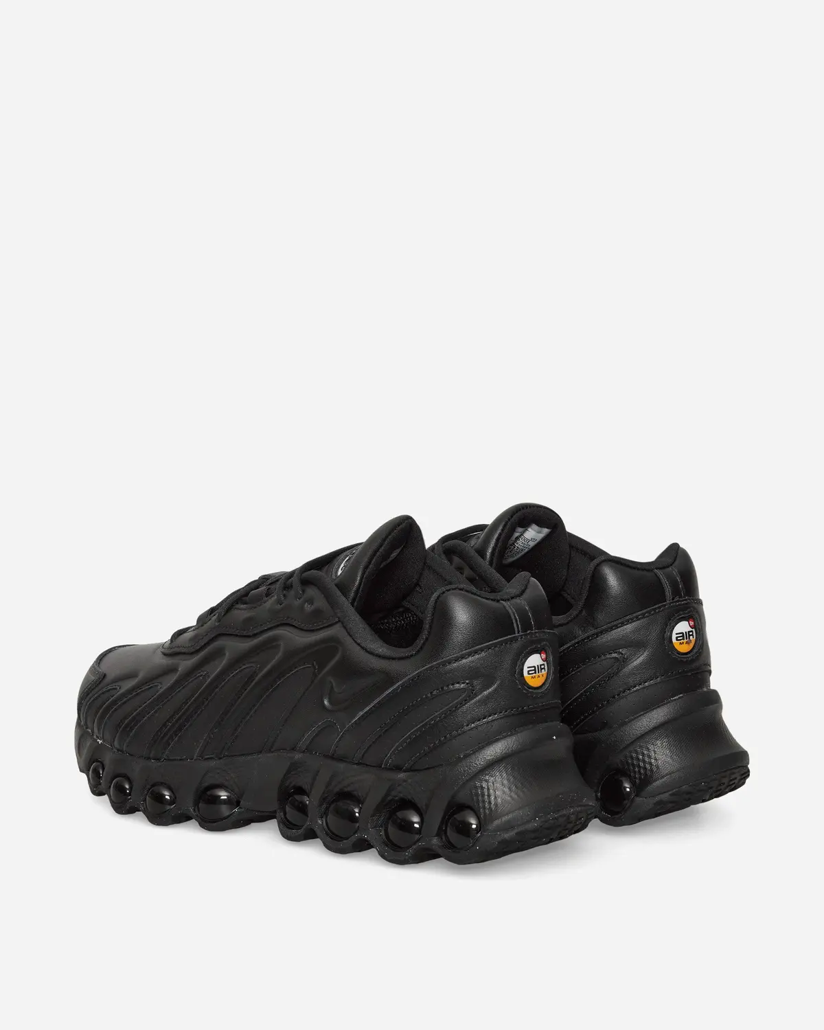 Air Max Dn8 Leather Sneakers Black 4