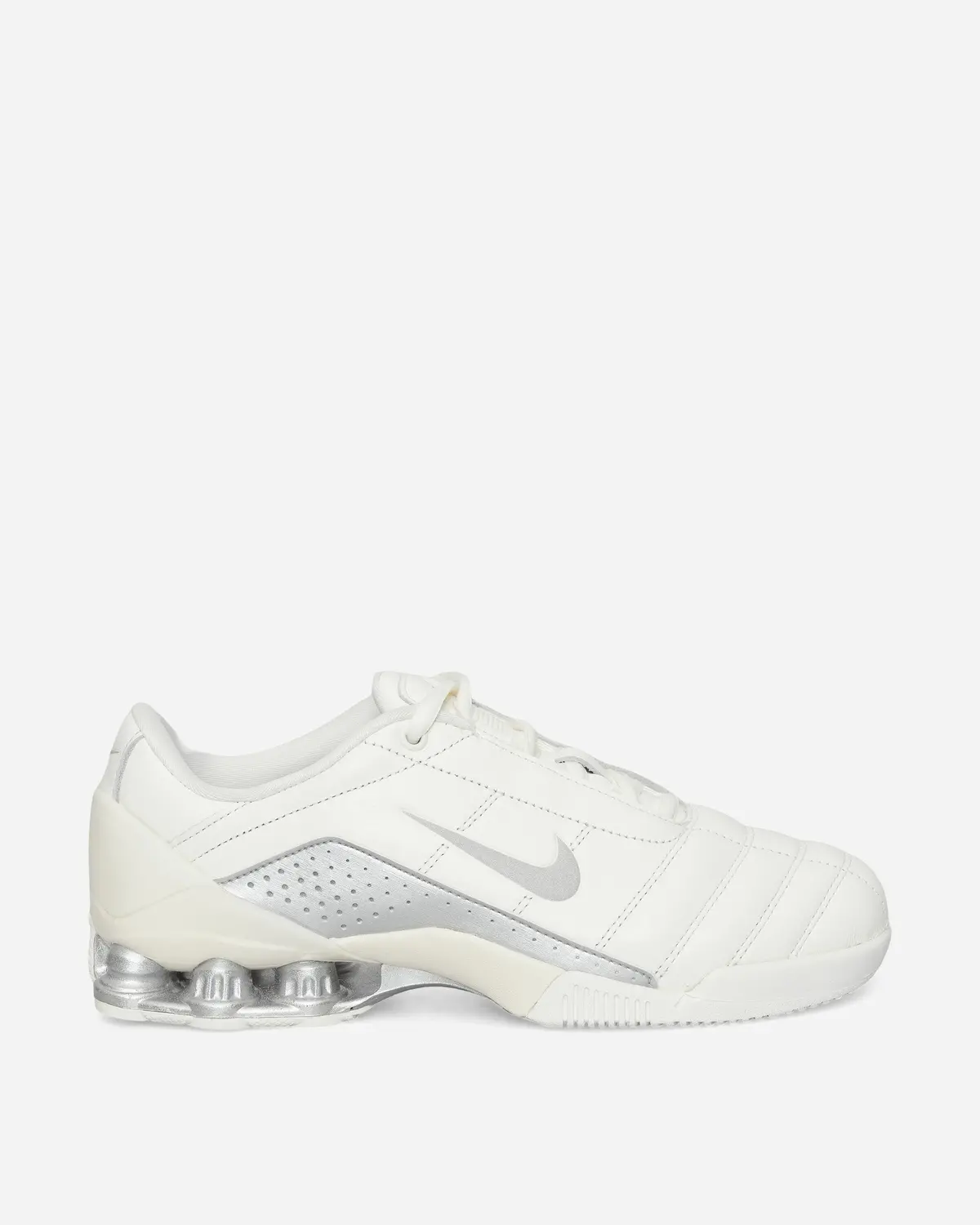 Women's T90 Shox Magia Sneakers Sail / Metallic Silver 1