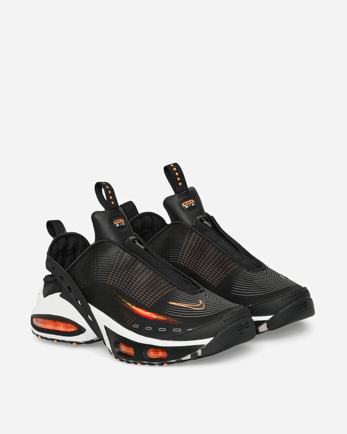 Women's Air Max Craze Sneakers Black / Bright Citrus 3