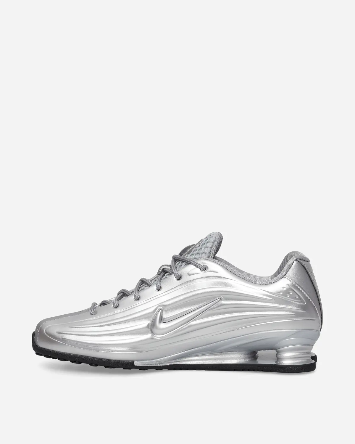 Women's Shox Z Sneakers Metallic Silver / Black 3
