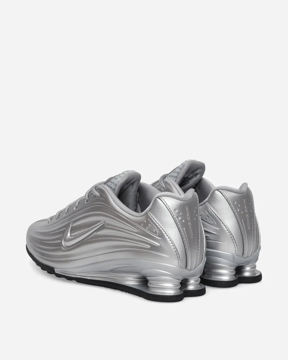 Women's Shox Z Sneakers Metallic Silver / Black 4