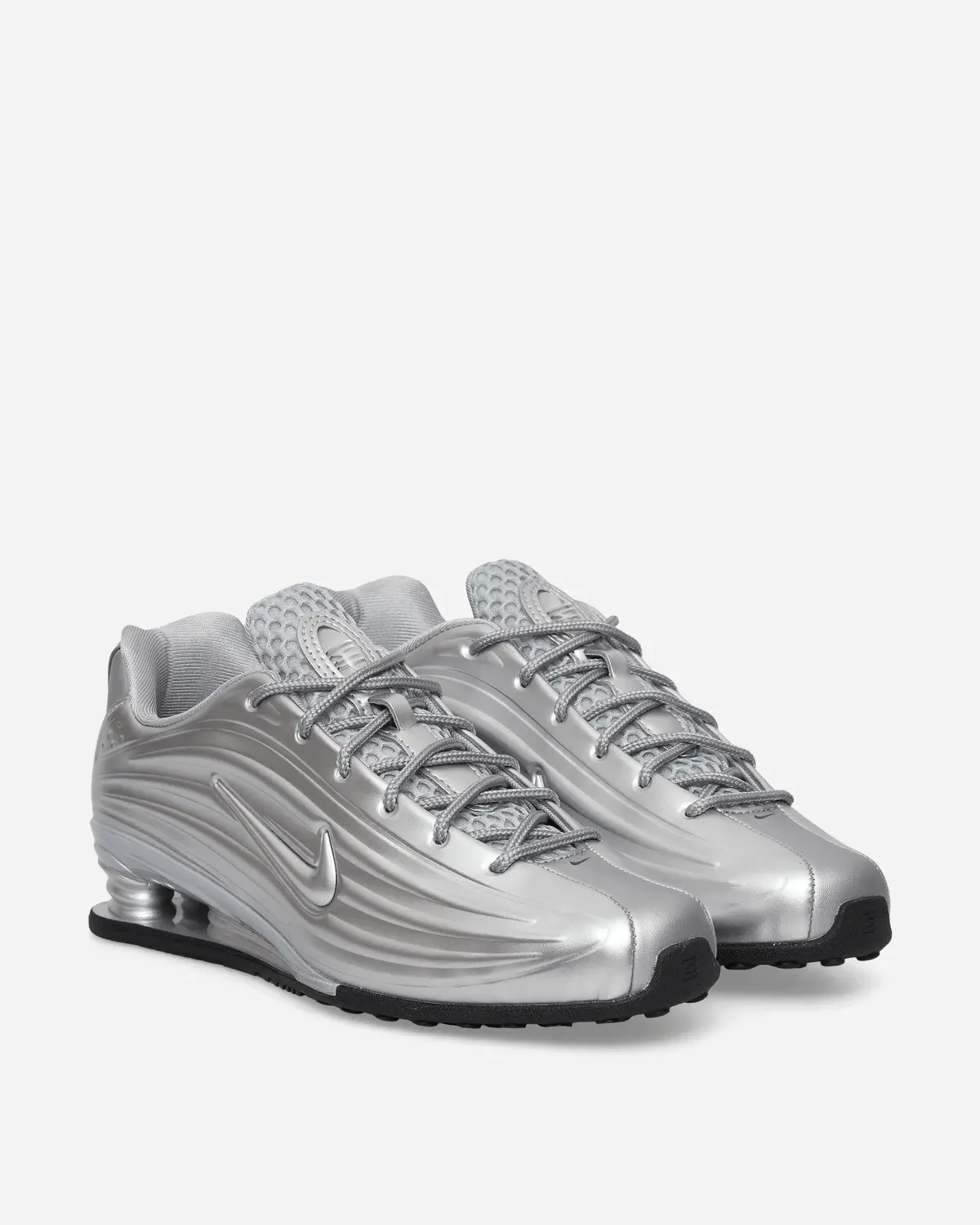 Women's Shox Z Sneakers Metallic Silver / Black 2