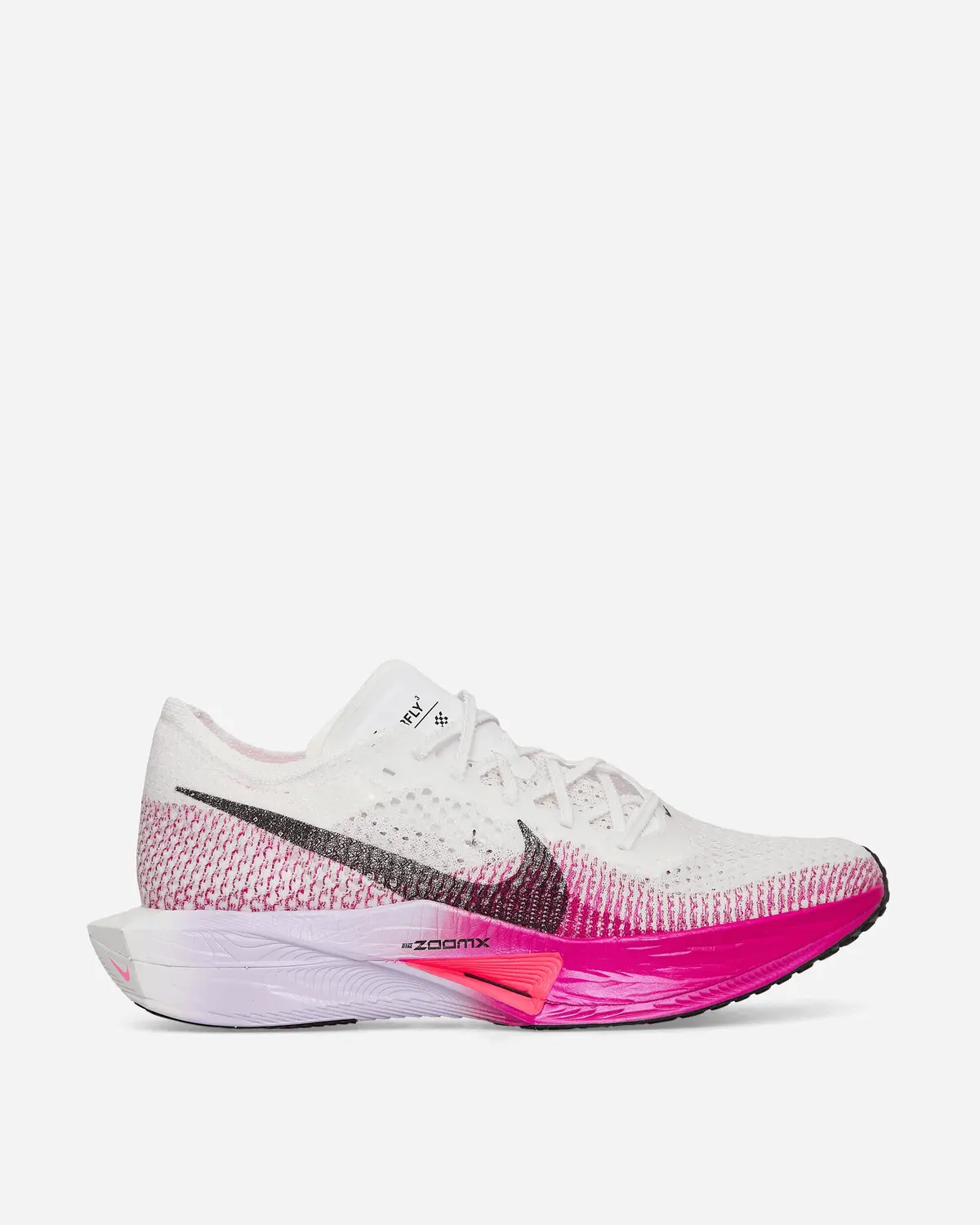 Women's Vaporfly 3 Sneakers White / Purple Agate / Vivid Grape / Black 2