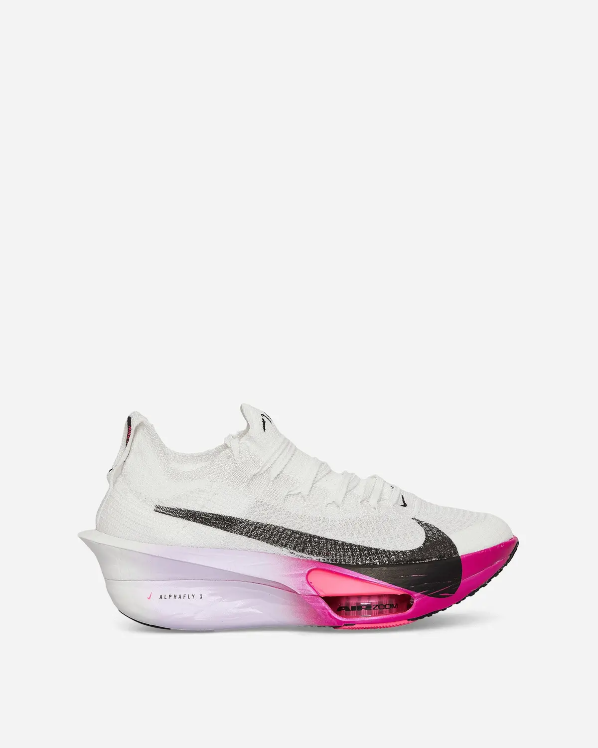 Women's Air Zoom Alphafly 3 Sneakers White / Purple Agate / Vivid Grape / Black 1