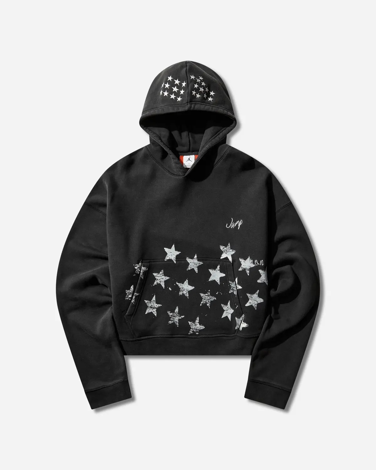Men's In1house Crop Hoodie Black 1