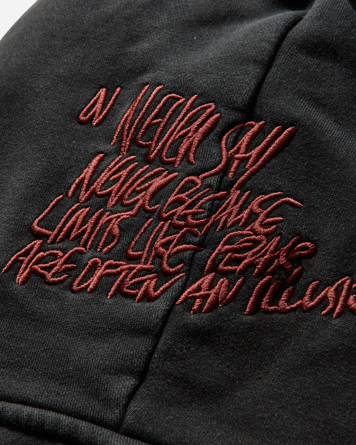 Men's In1house Crop Hoodie Black 4