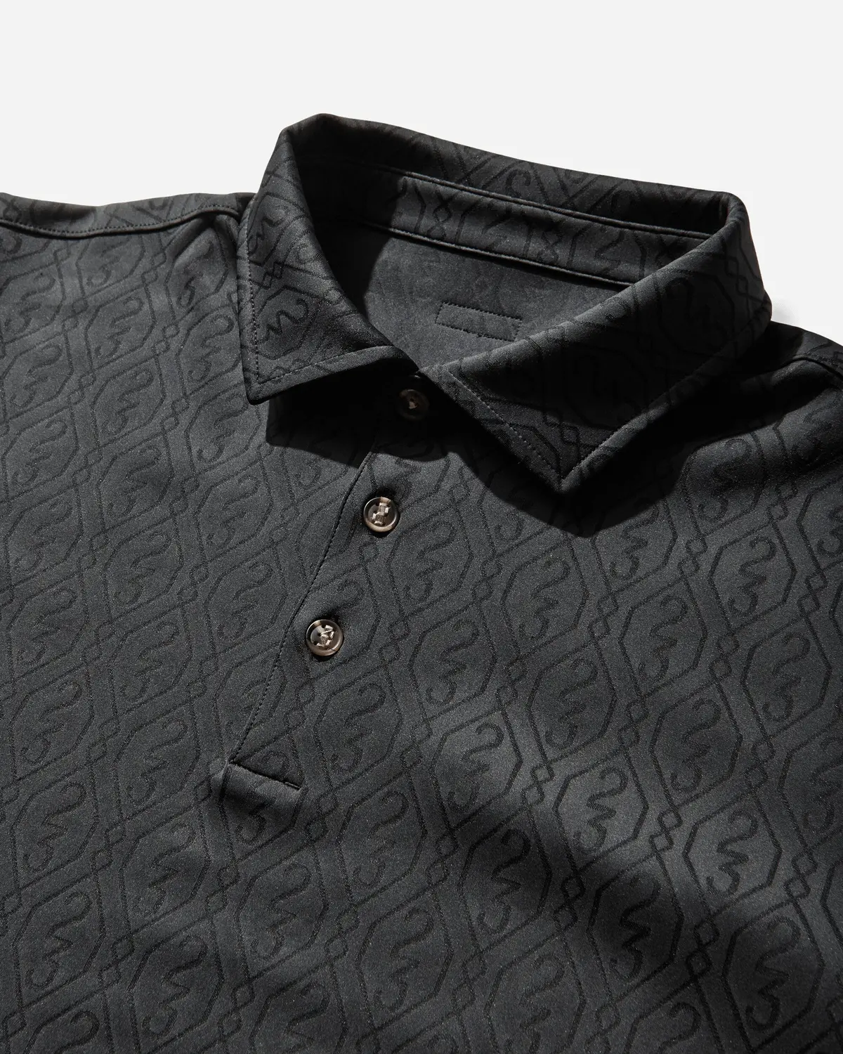 Men's Jordan Sport Golf Jacquard Polo Black 3