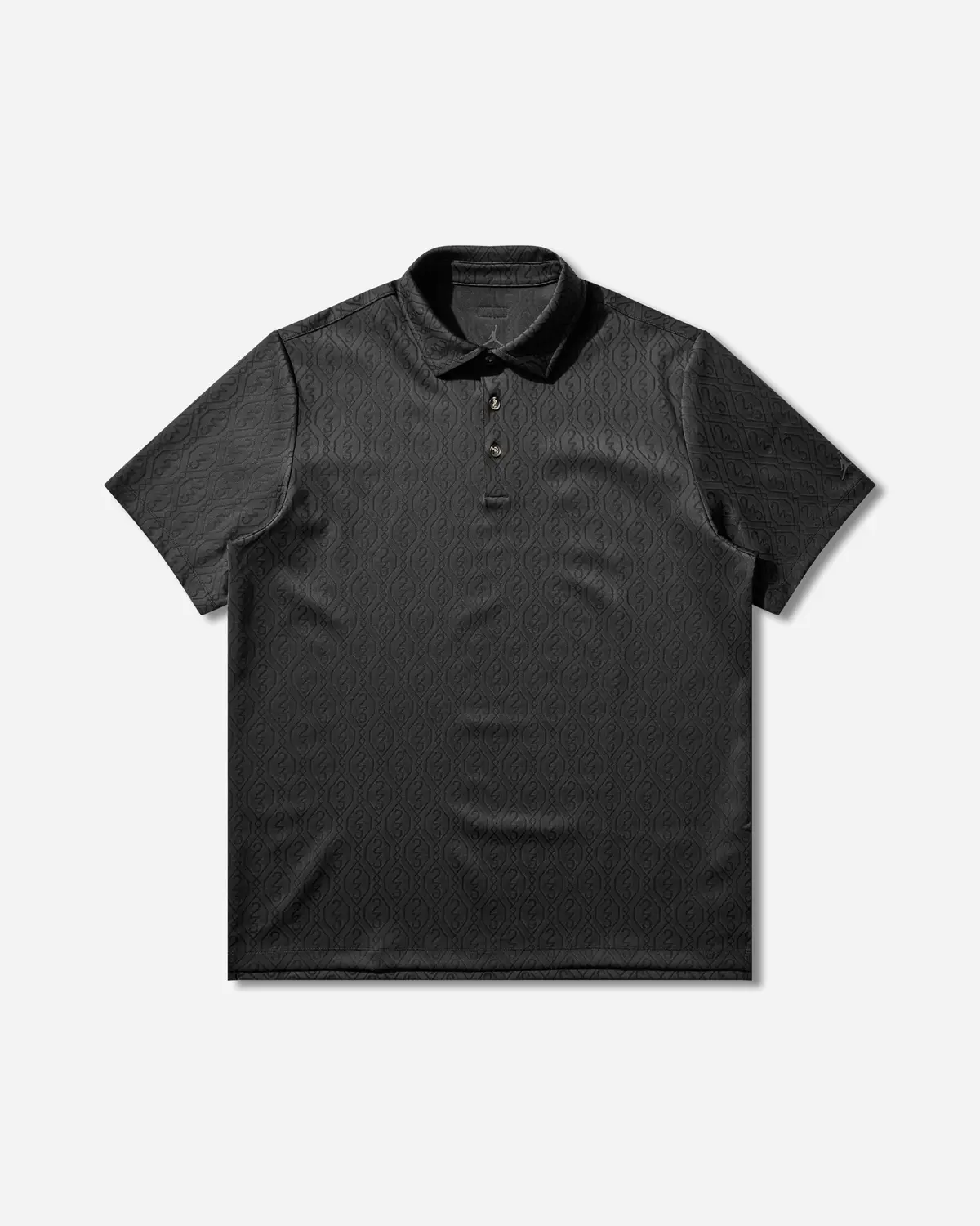 Men's Jordan Sport Golf Jacquard Polo Black 1