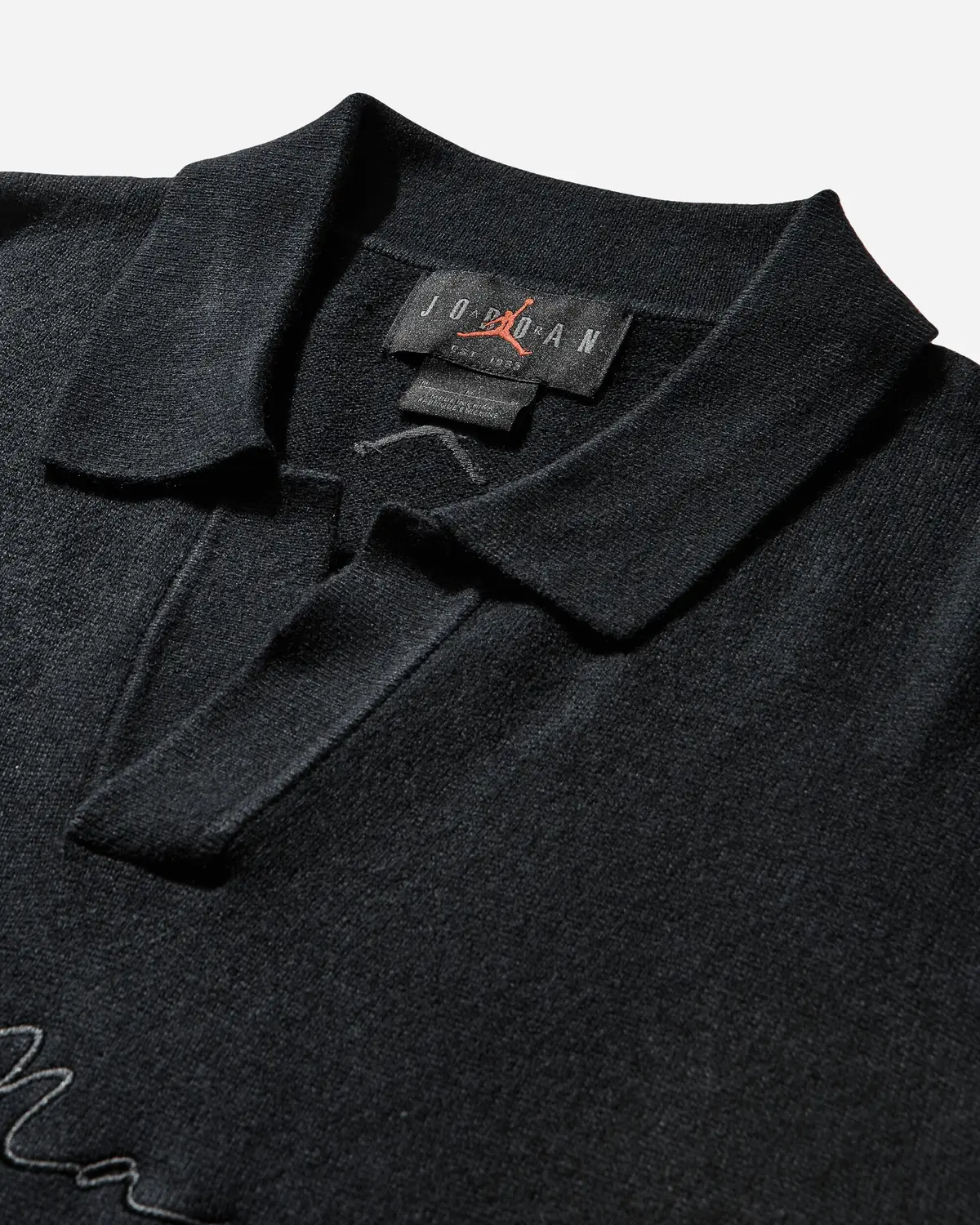 Men's A Ma Maniére Knit Polo Black 4