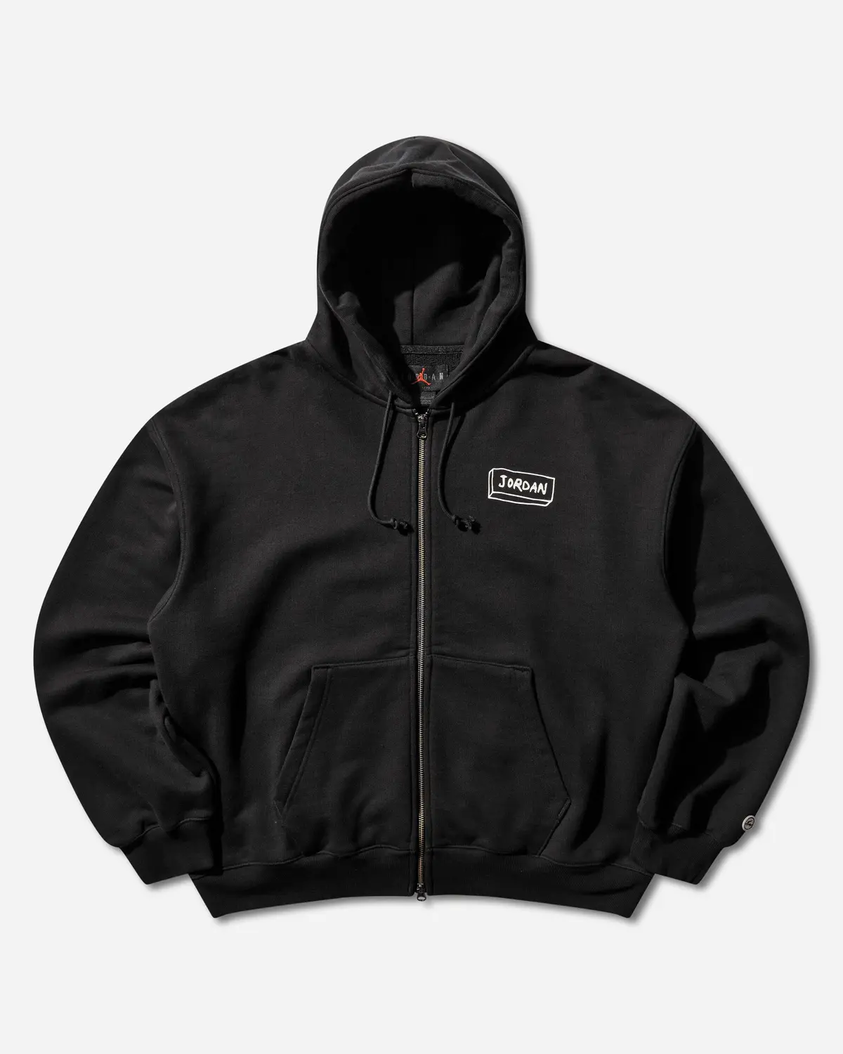 Union X Fragment Zip Hoodie Black 1