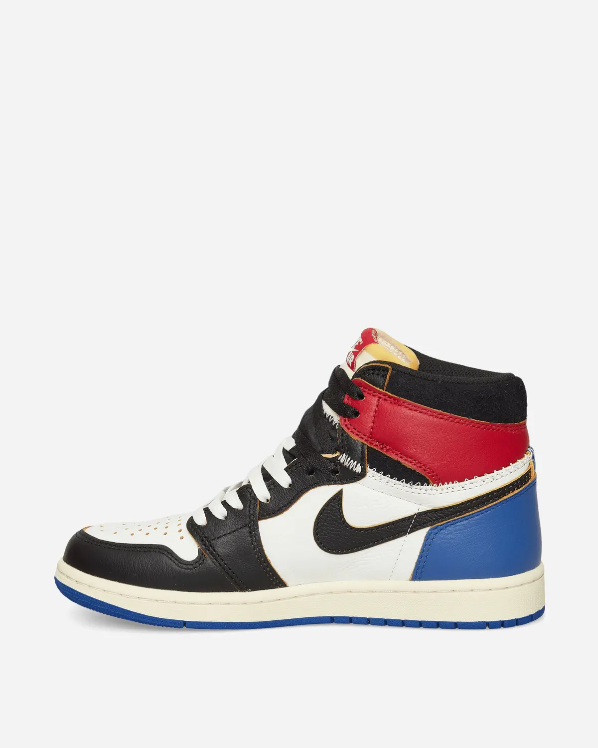Union X Fragment Air Jordan 1 Sneakers Black / Varsity Red 3