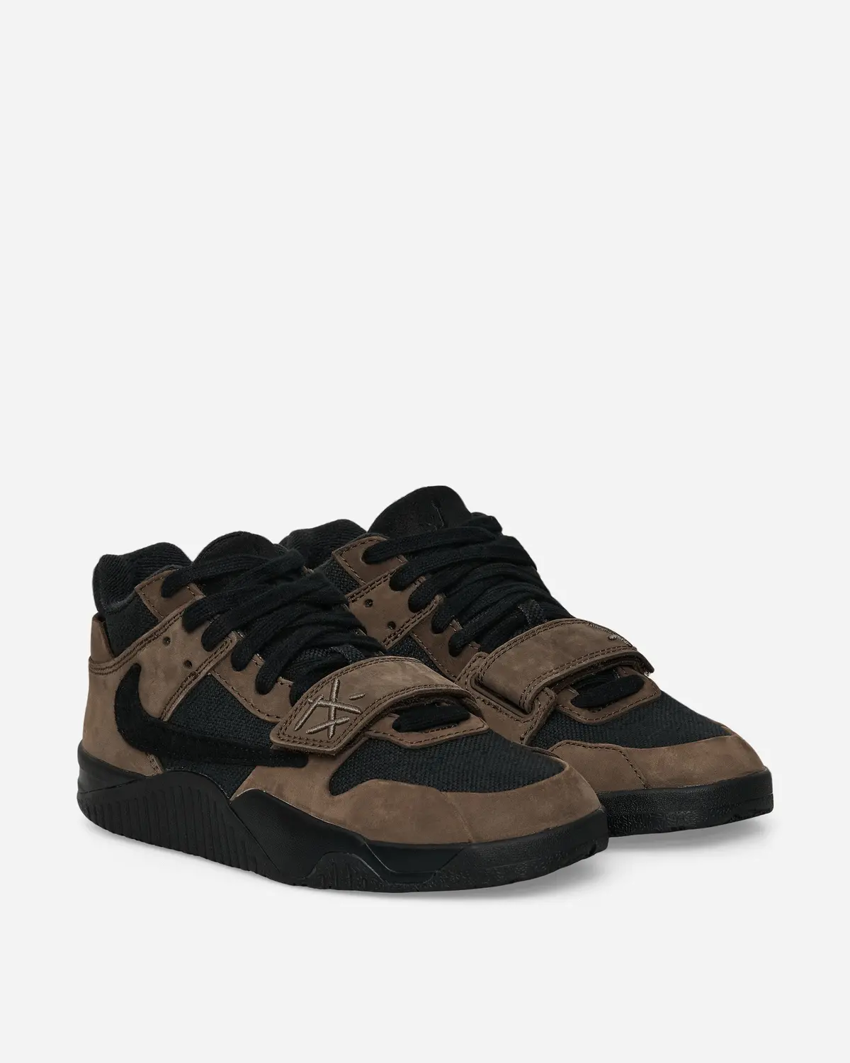 Travis Scott Cj1 T-Rexx Sneakers Black / Dark Mocha 2