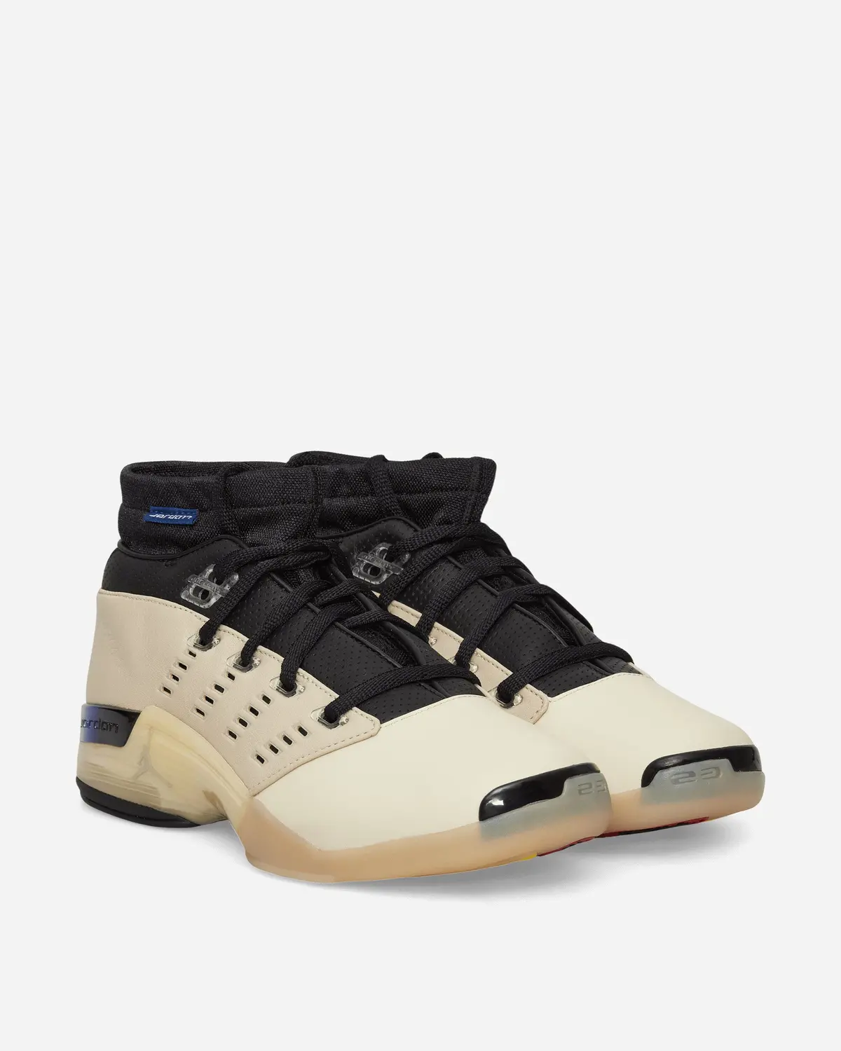 Infinite Archives Air Jordan 17 Retro Low Sneakers Beach / Metallic Silver / Black 2