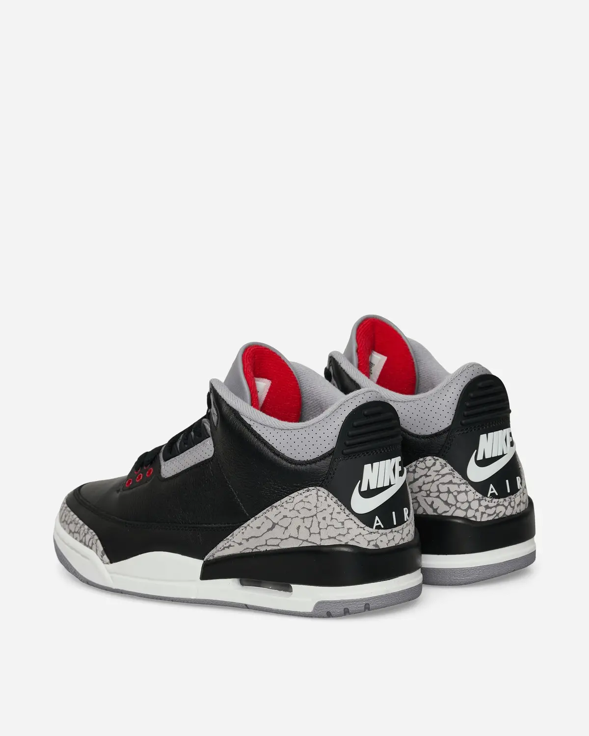 Air Jordan 3 Retro Sneakers Black Cement 4