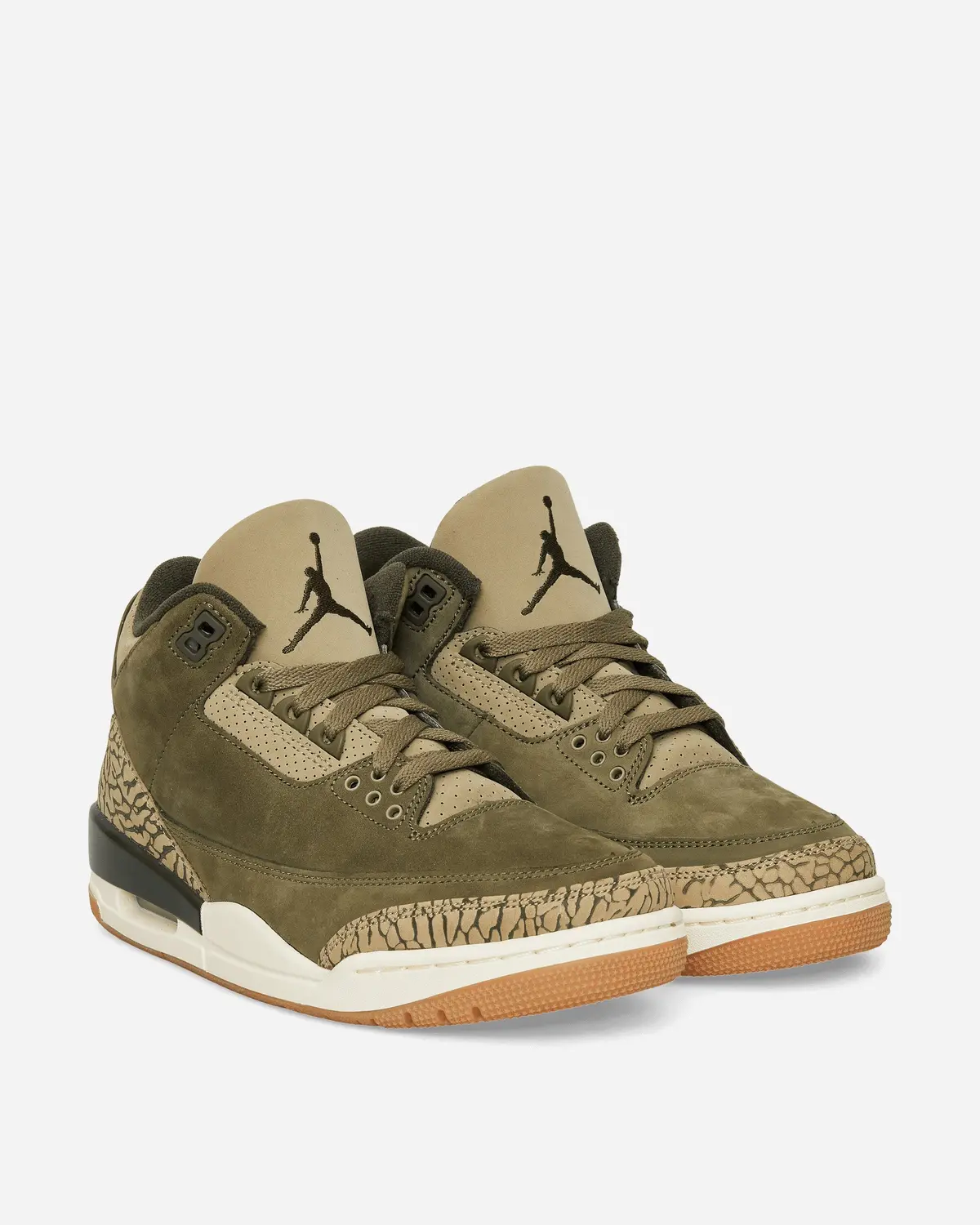 Air Jordan 3 Sneakers Medium Olive 2