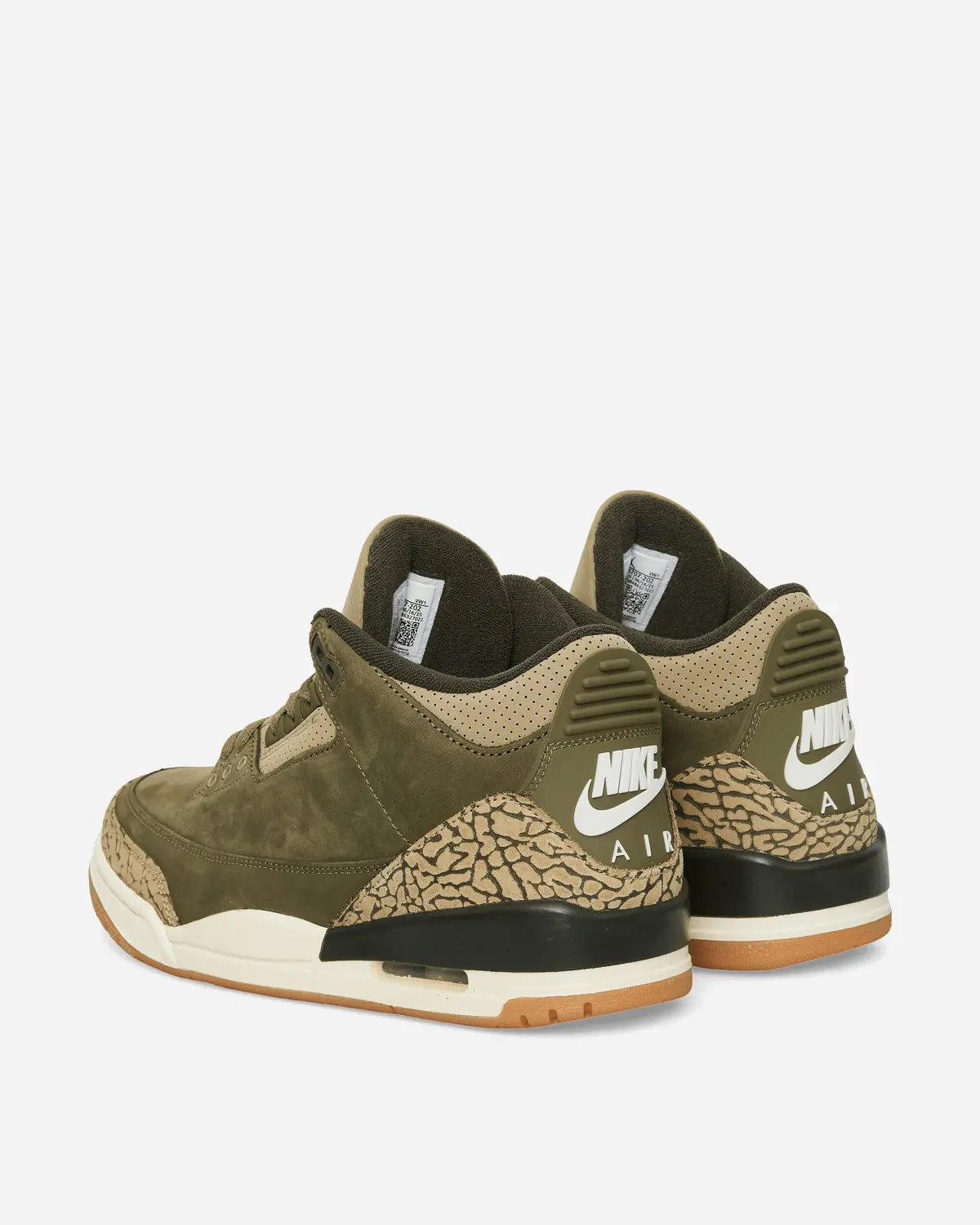 Air Jordan 3 Sneakers Medium Olive 4