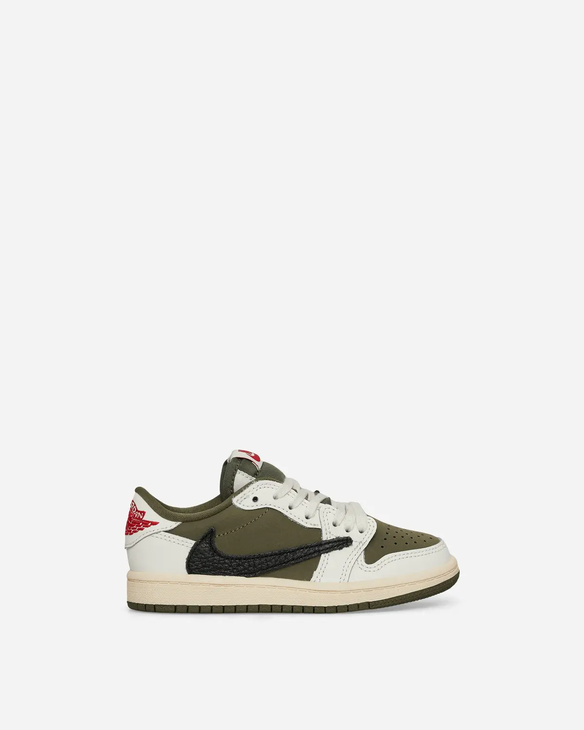 Travis Scott Air Jordan 1 Low (Ps) Sneakers Medium Olive 1
