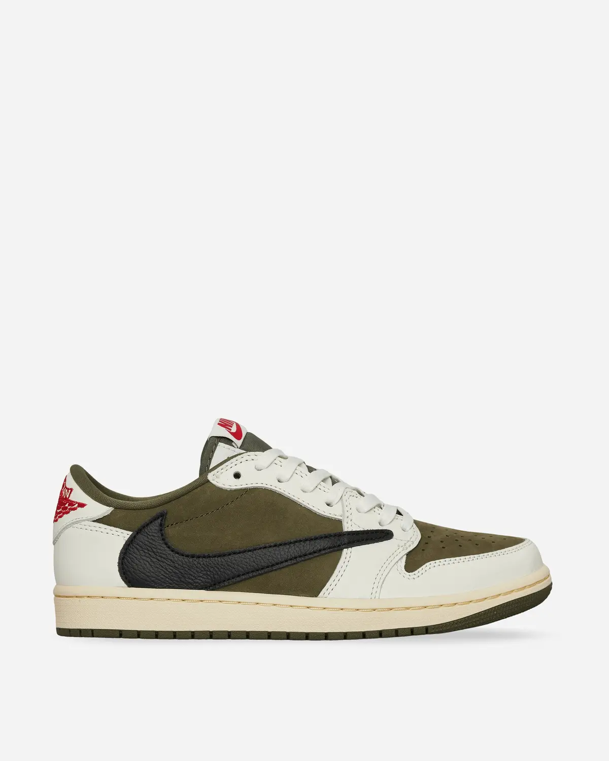 Travis Scott Air Jordan 1 Low Sneakers Medium Olive 1
