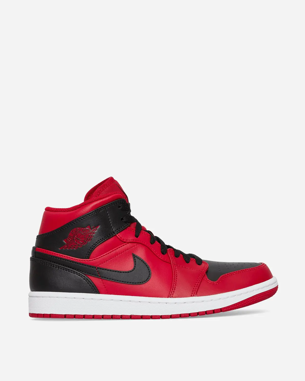 Air Jordan 1 Mid Sneakers Gym Red / Black 1