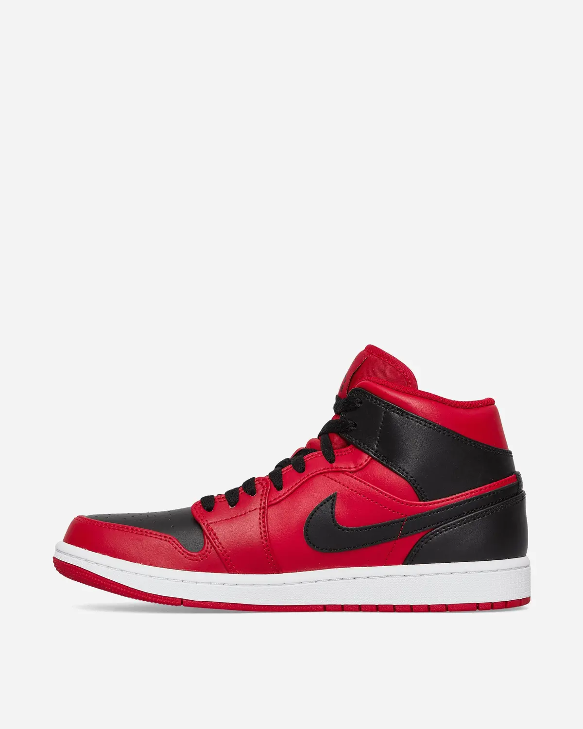 Air Jordan 1 Mid Sneakers Gym Red / Black 3