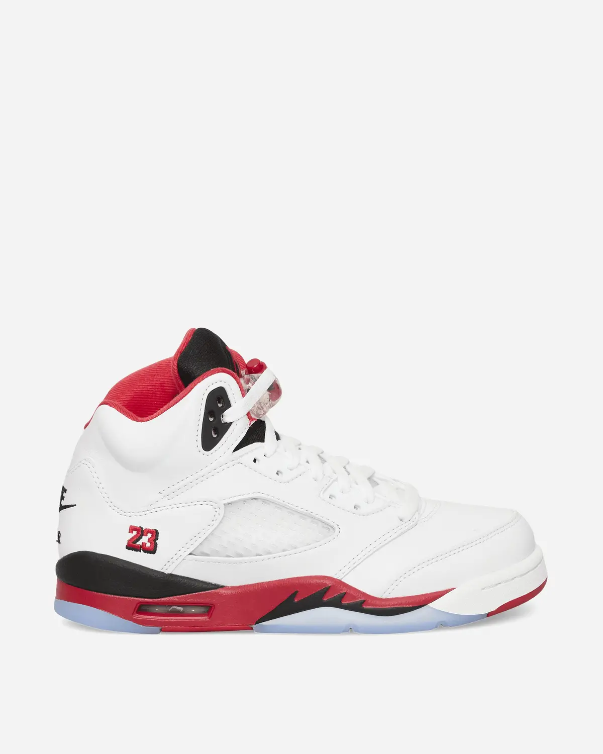 Air Jordan 5 (Gs) Sneakers Fire Red 'Black Tongue' 2